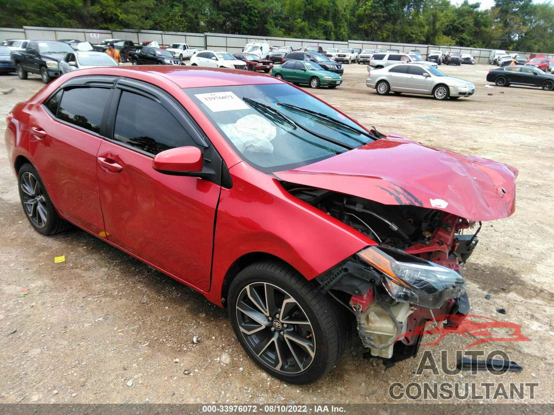 TOYOTA COROLLA 2017 - 5YFBURHE9HP614967
