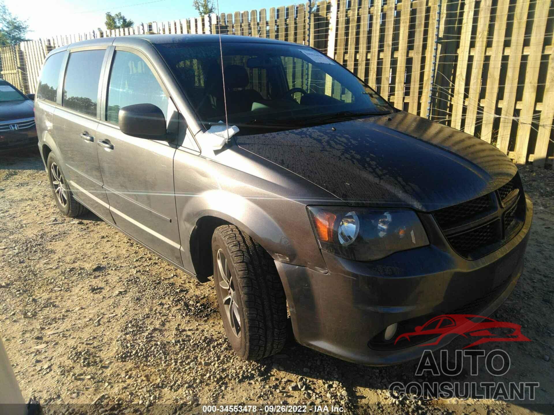 DODGE GRAND CARAVAN 2016 - 2C4RDGCG4GR320029