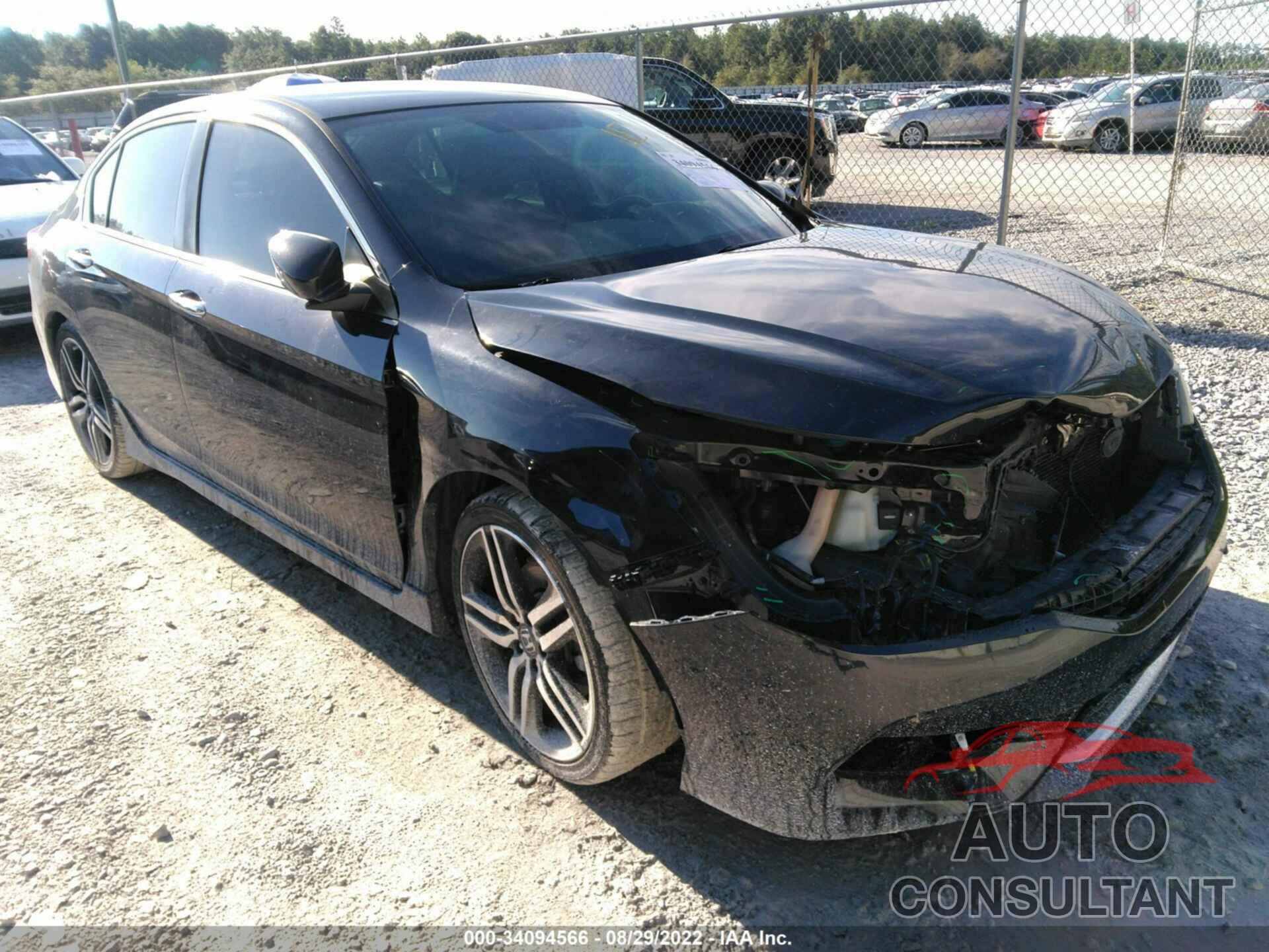 HONDA ACCORD SEDAN 2016 - 1HGCR2F5XGA241197