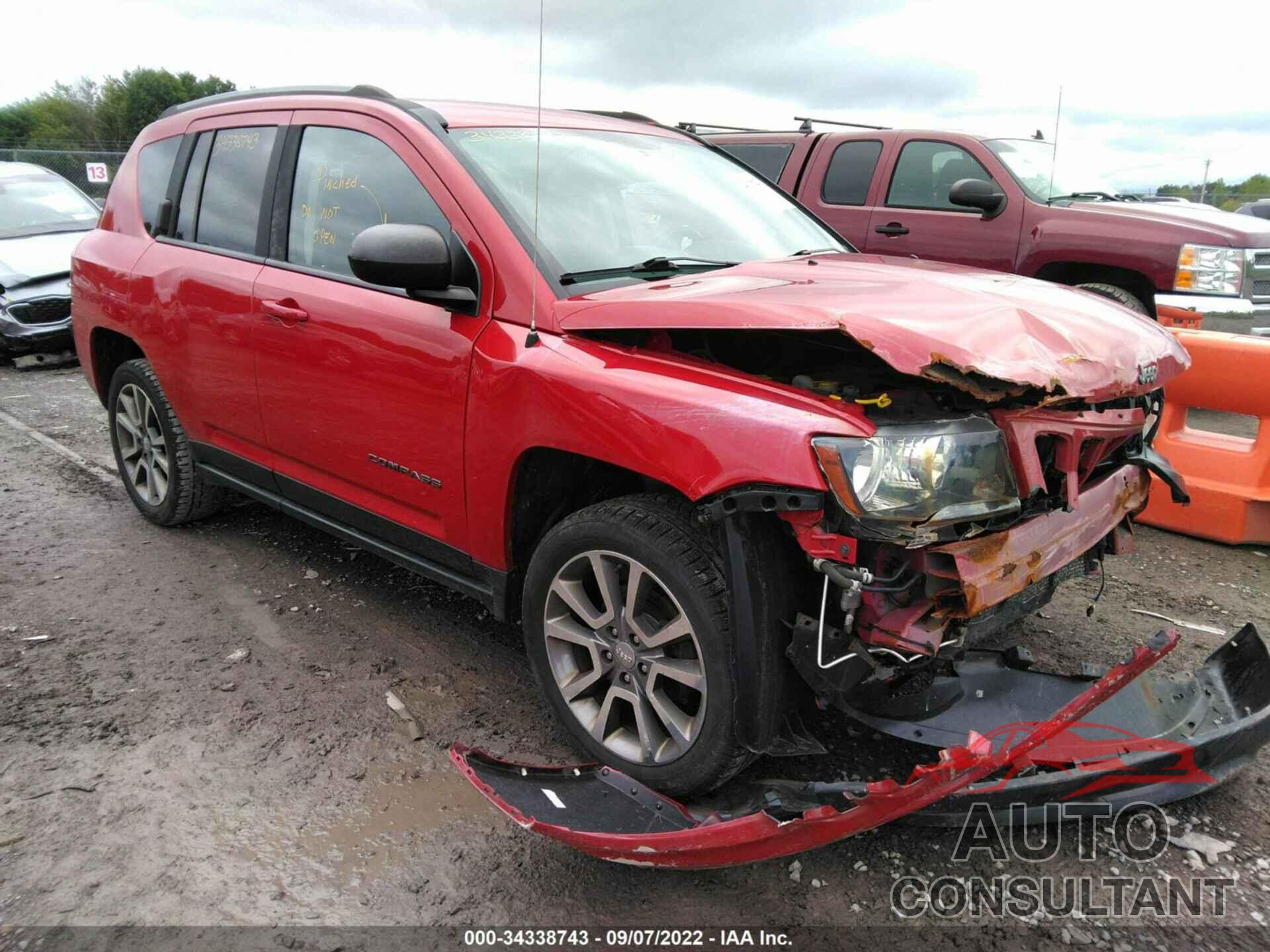 JEEP COMPASS 2016 - 1C4NJDBB5GD751073
