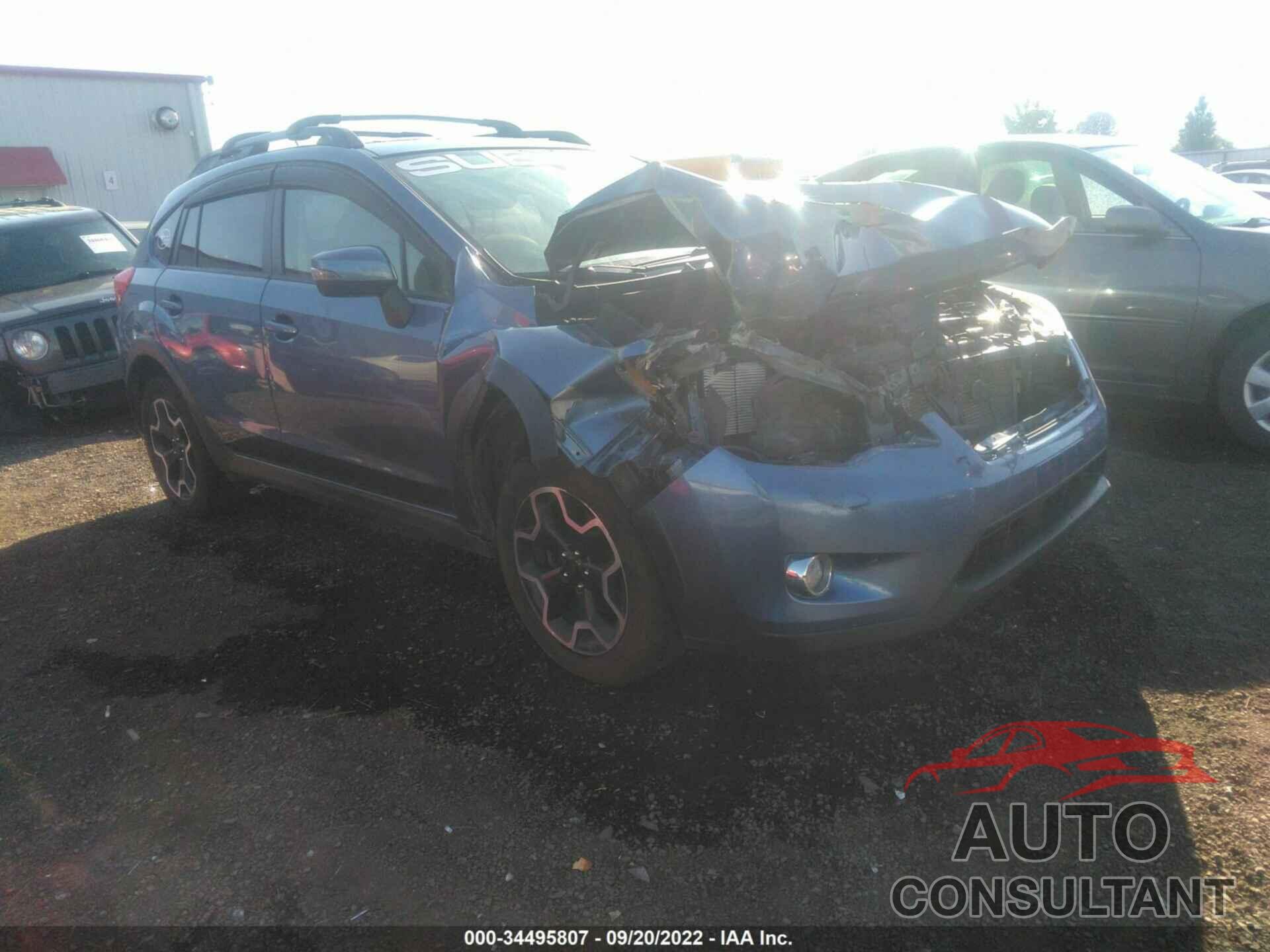 SUBARU XV CROSSTREK 2015 - JF2GPAPC6F8280485