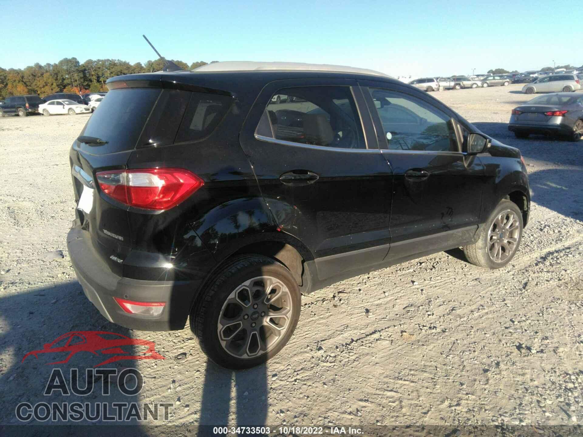 FORD ECOSPORT 2020 - MAJ6S3KL6LC358550