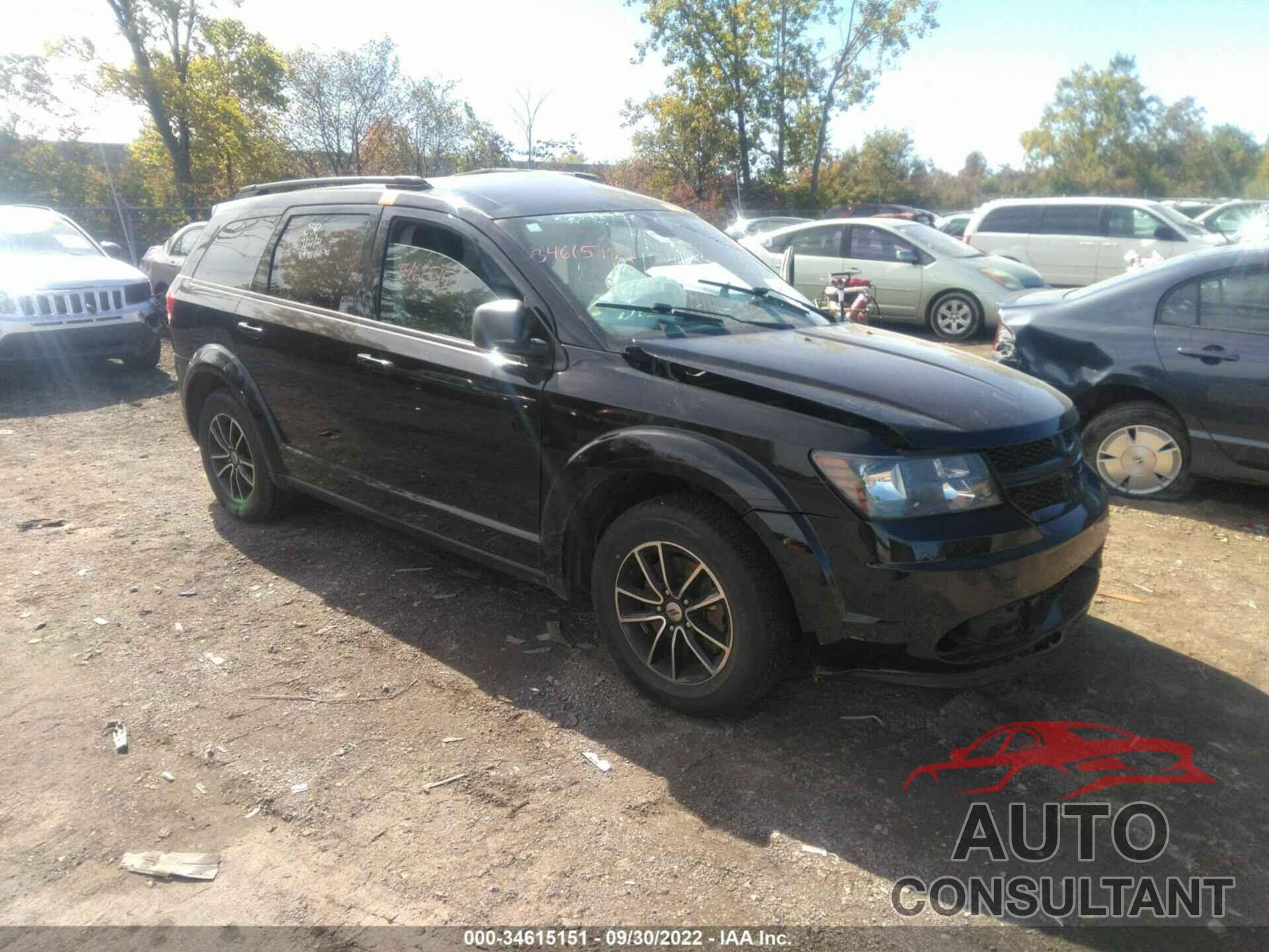 DODGE JOURNEY 2018 - 3C4PDCAB9JT383235