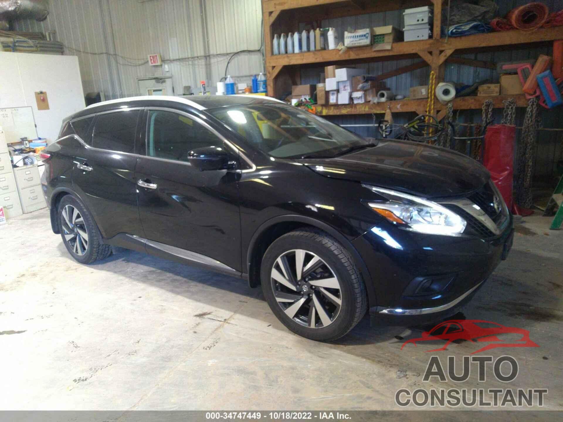 NISSAN MURANO 2017 - 5N1AZ2MH9HN148972