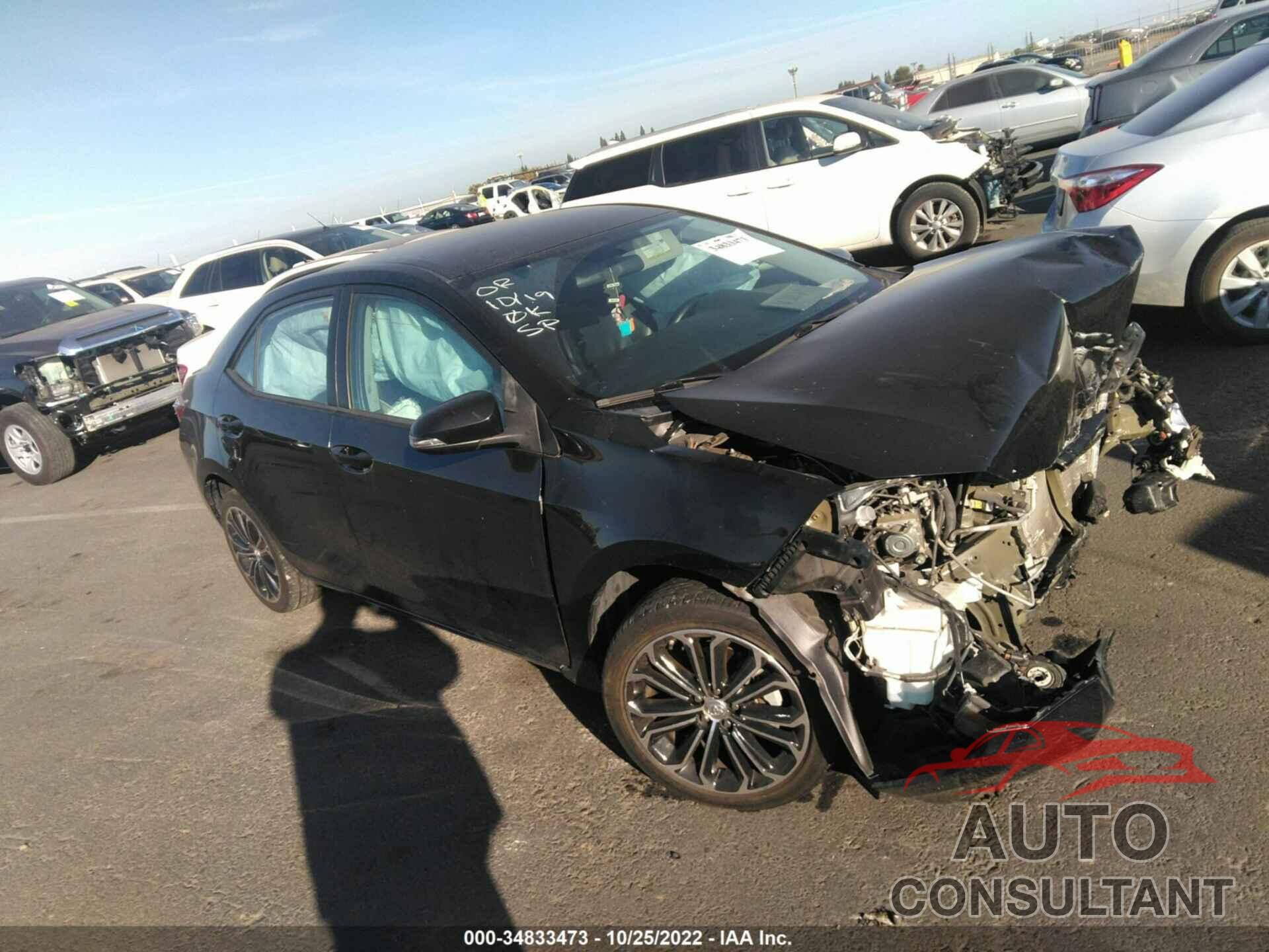 TOYOTA COROLLA 2016 - 5YFBURHE7GP409162