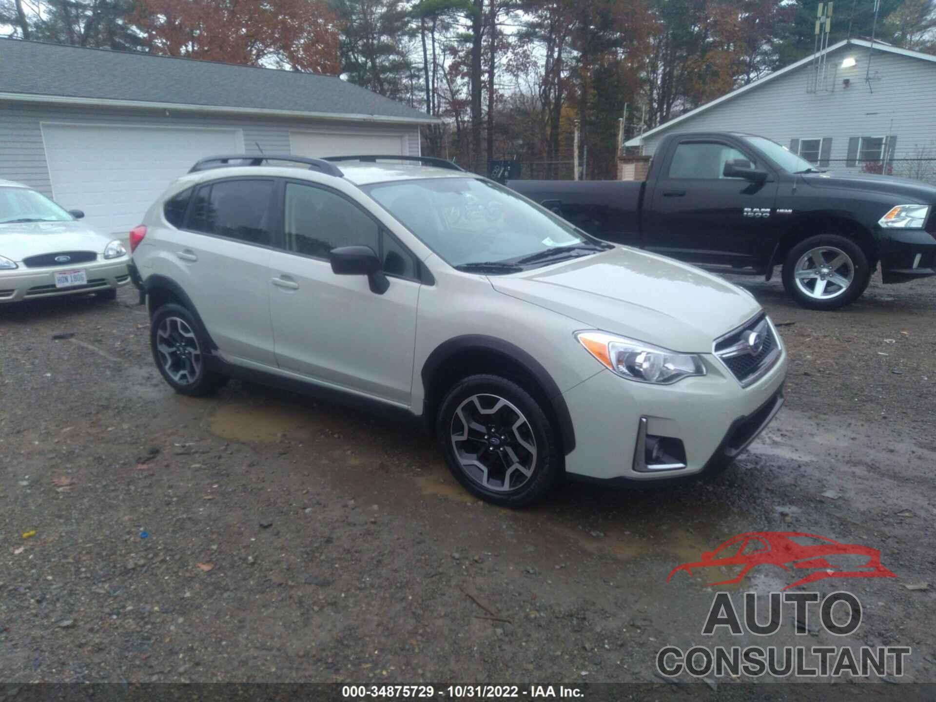 SUBARU CROSSTREK 2016 - JF2GPAAC0GG277100