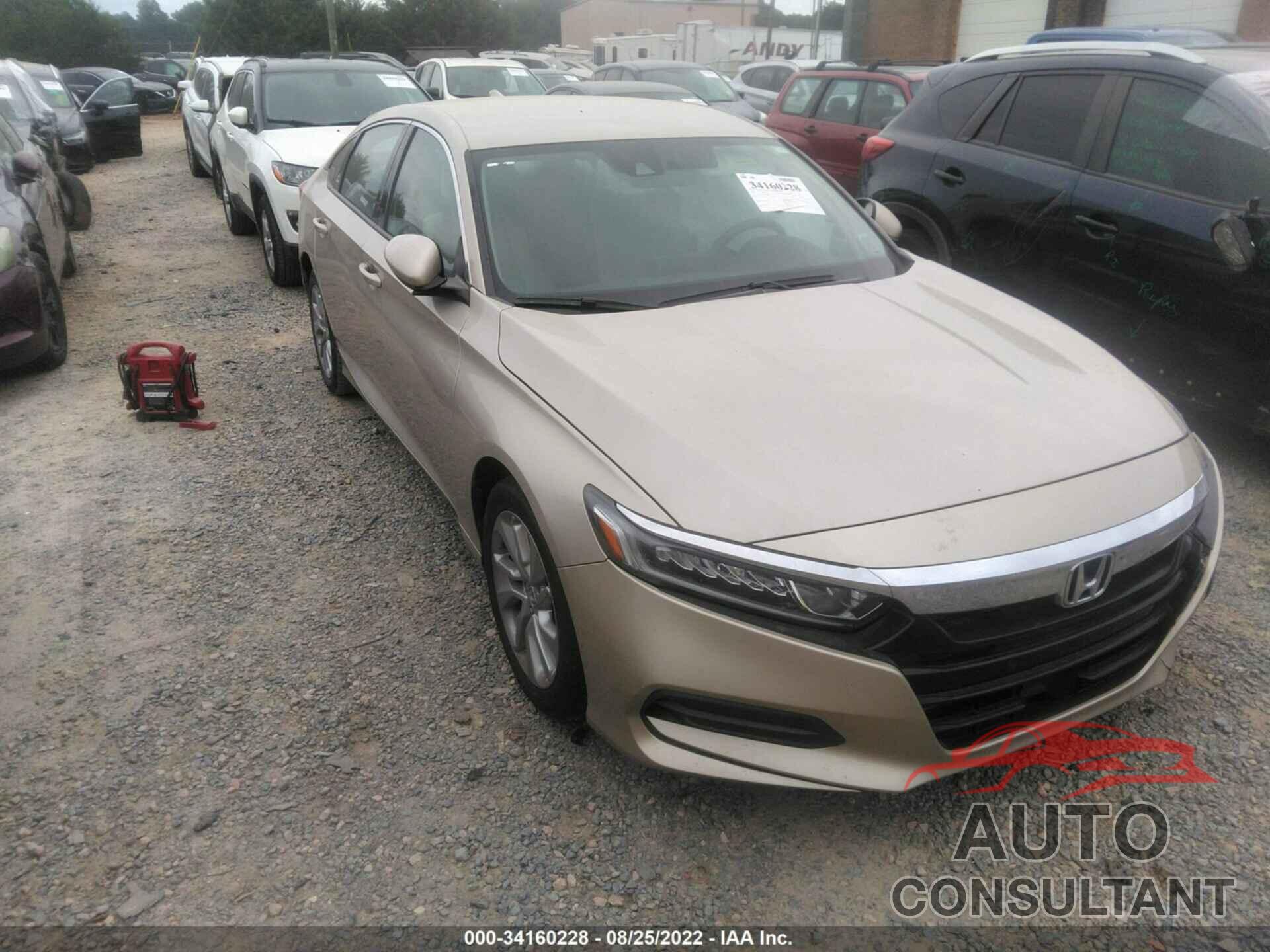 HONDA ACCORD SEDAN 2018 - 1HGCV1F13JA140092