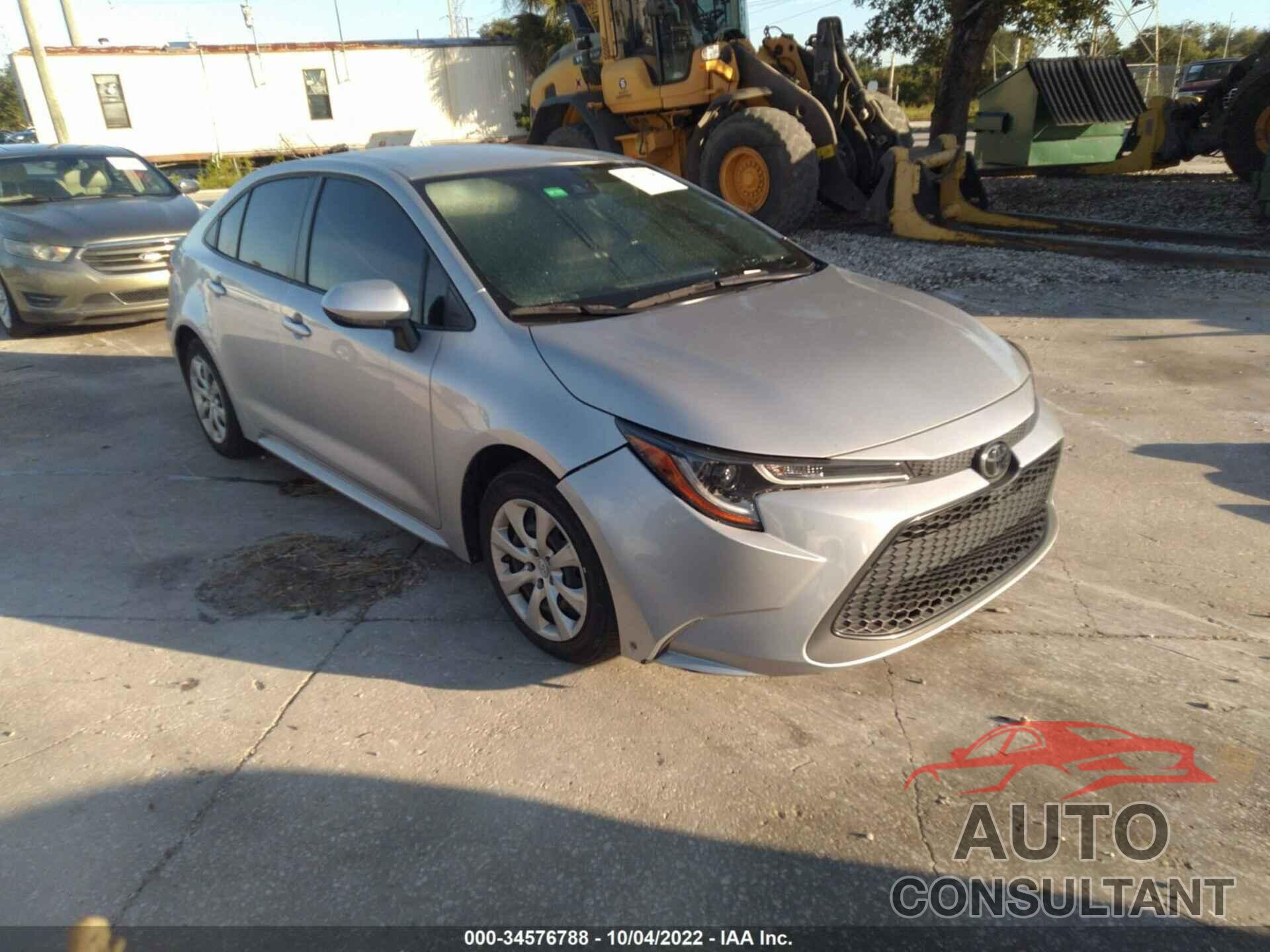 TOYOTA COROLLA 2020 - JTDEPRAE3LJ102293