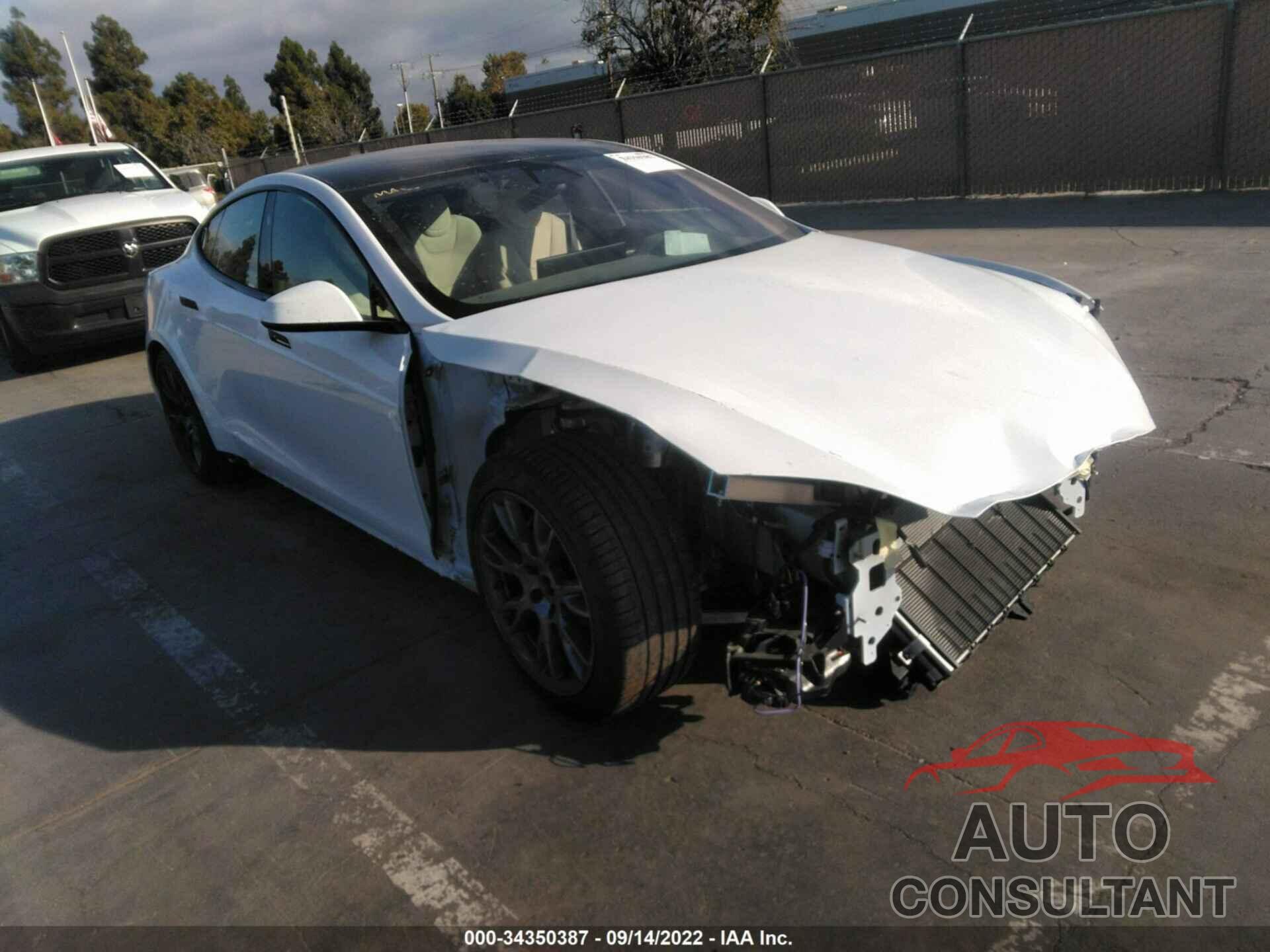 TESLA MODEL S 2022 - 5YJSA1E56NF461664