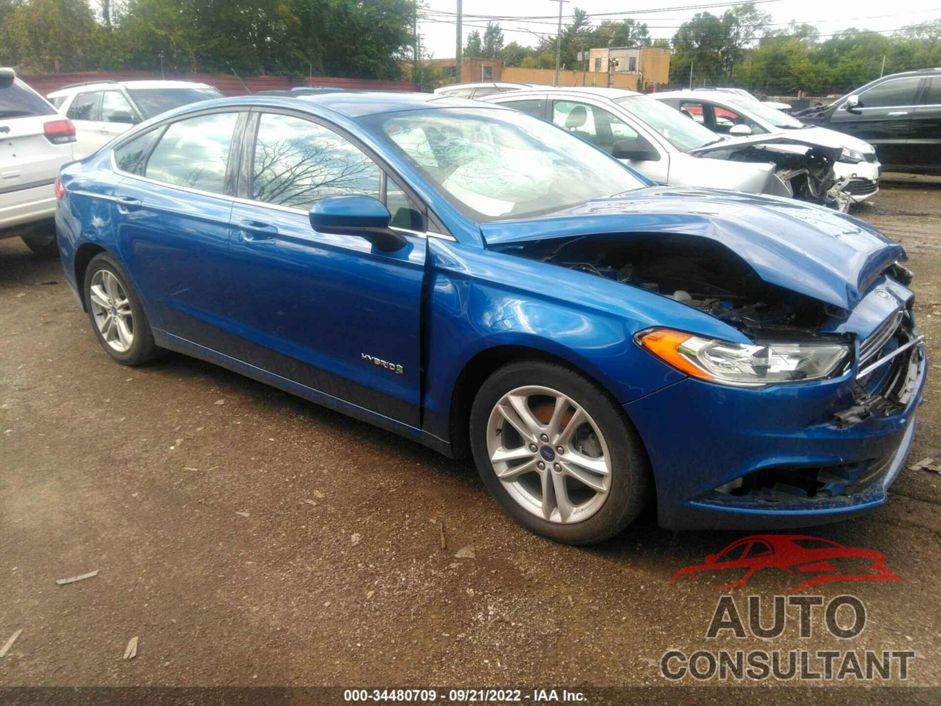 FORD FUSION HYBRID 2018 - 3FA6P0UU9JR145550