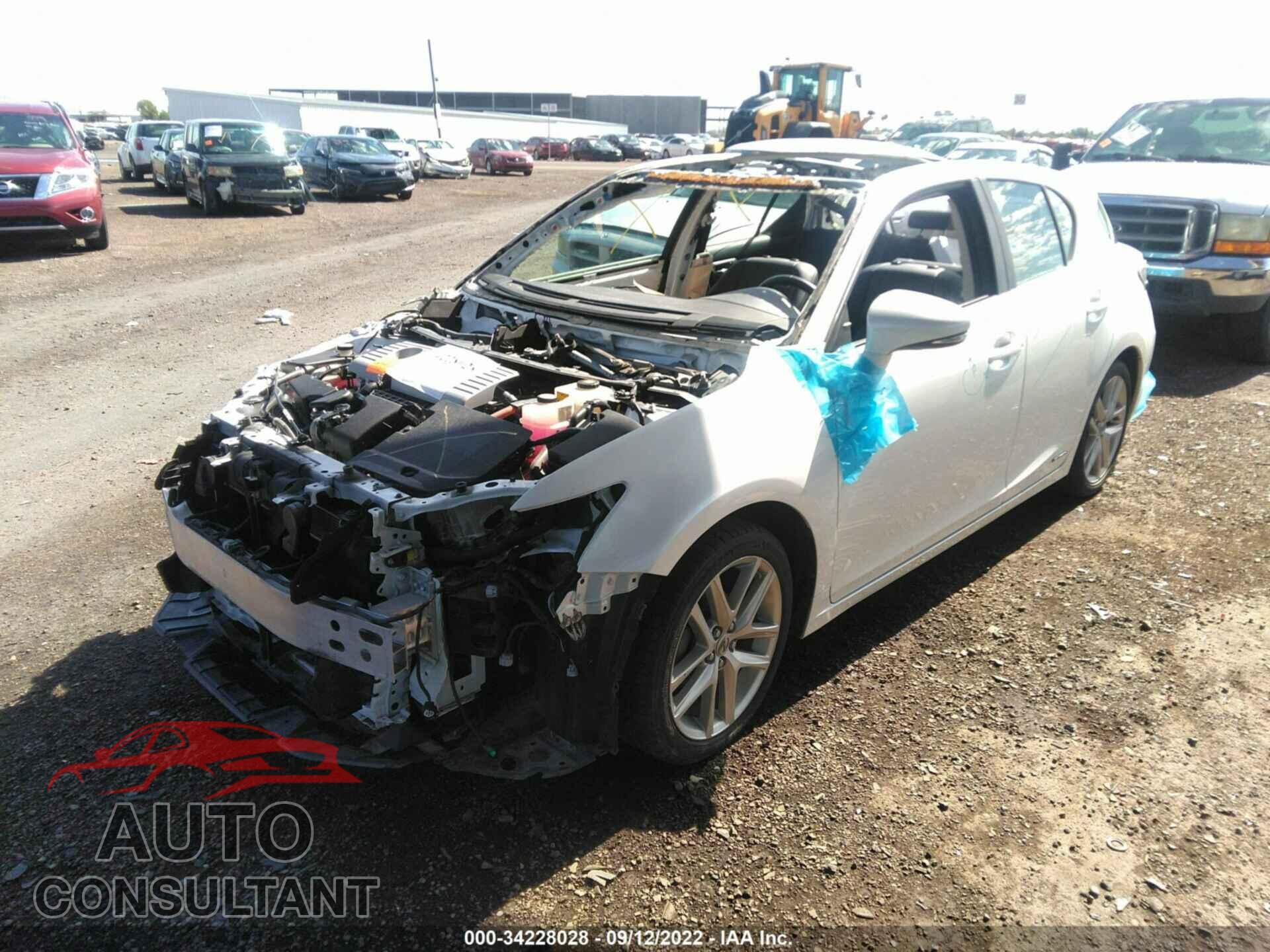 LEXUS CT 2017 - JTHKD5BH1H2302389