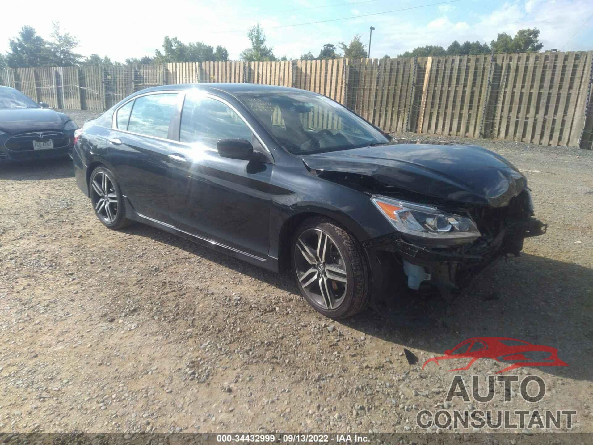 HONDA ACCORD SEDAN 2017 - 1HGCR2F18HA033141