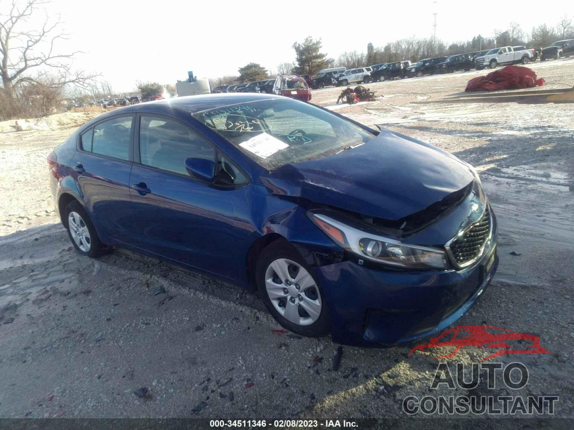 KIA FORTE 2017 - 3KPFK4A73HE140473