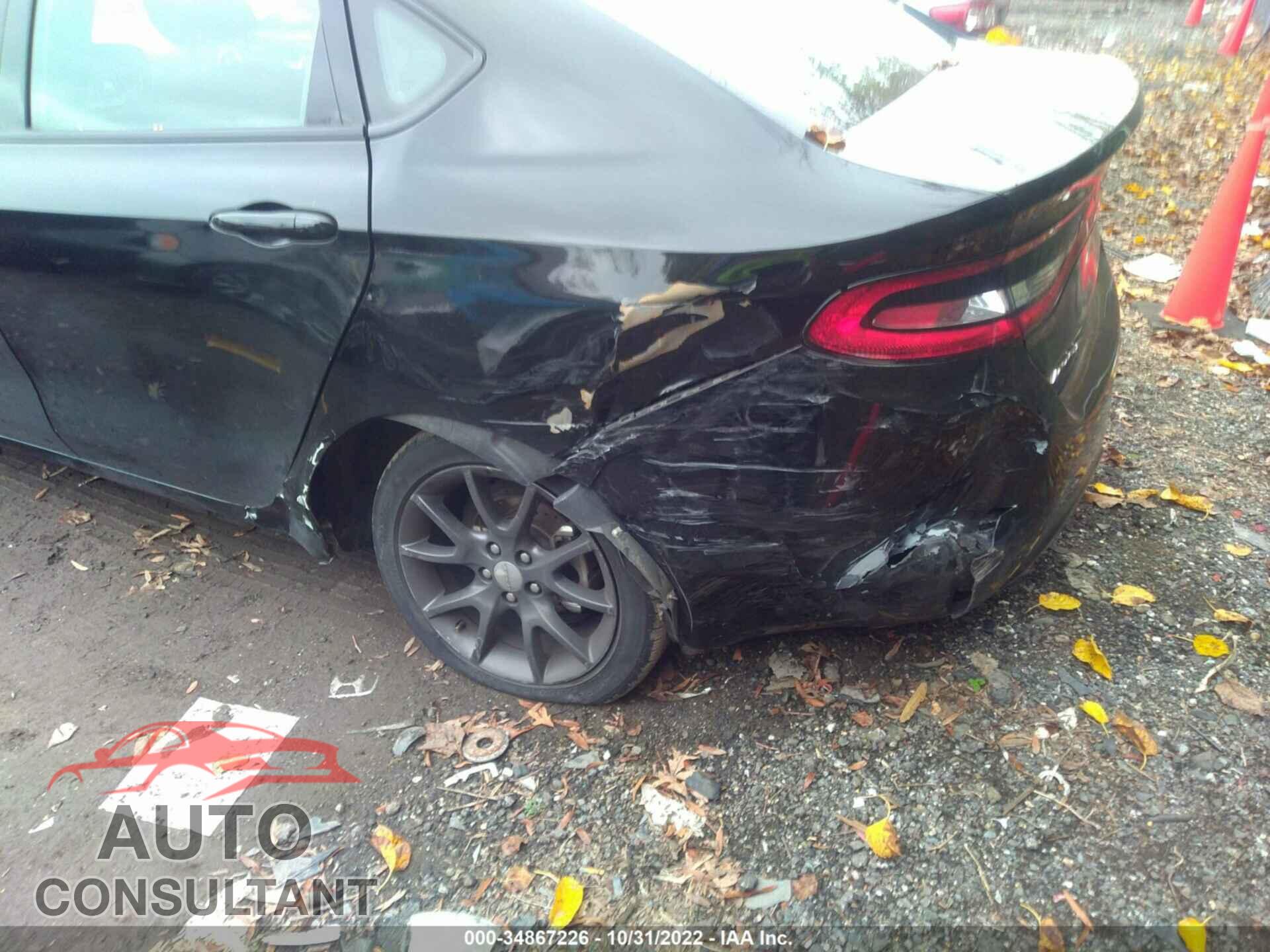 DODGE DART 2016 - 1C3CDFBB2GD704470