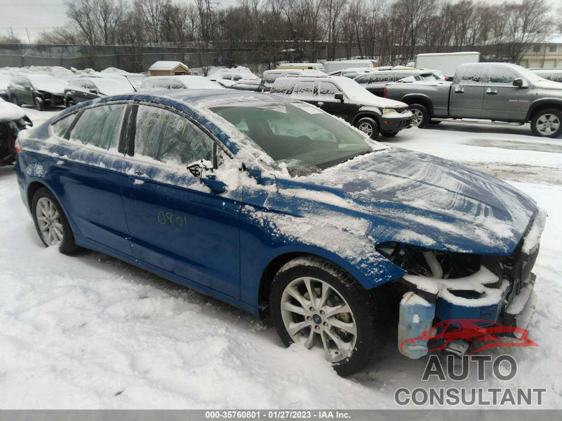 FORD FUSION 2017 - 3FA6P0HDXHR367700