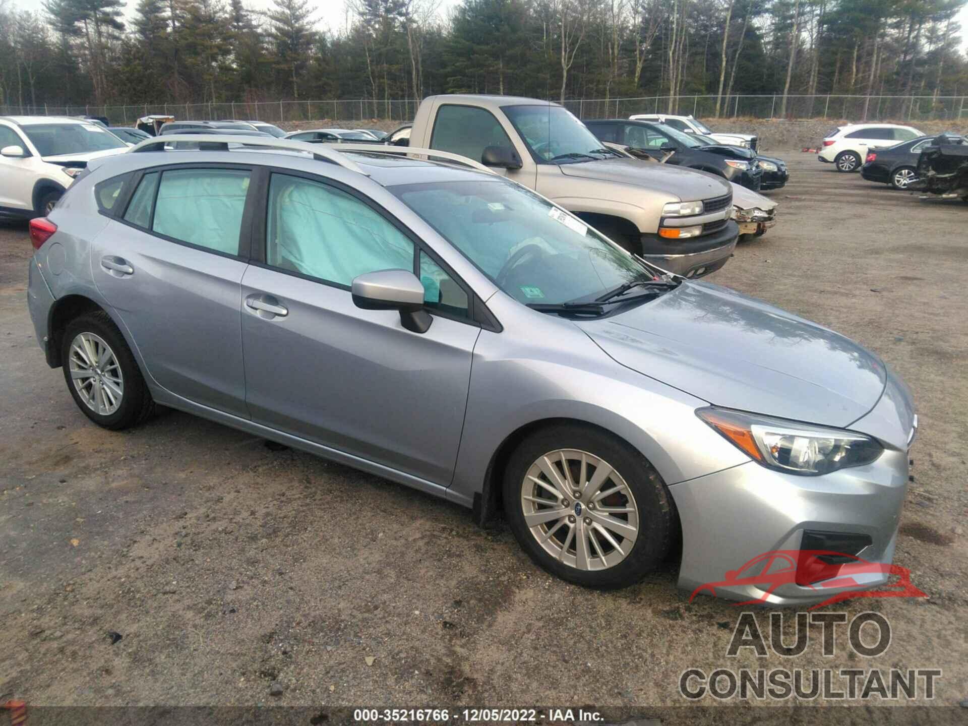 SUBARU IMPREZA 2018 - 4S3GTAD6XJ3709335