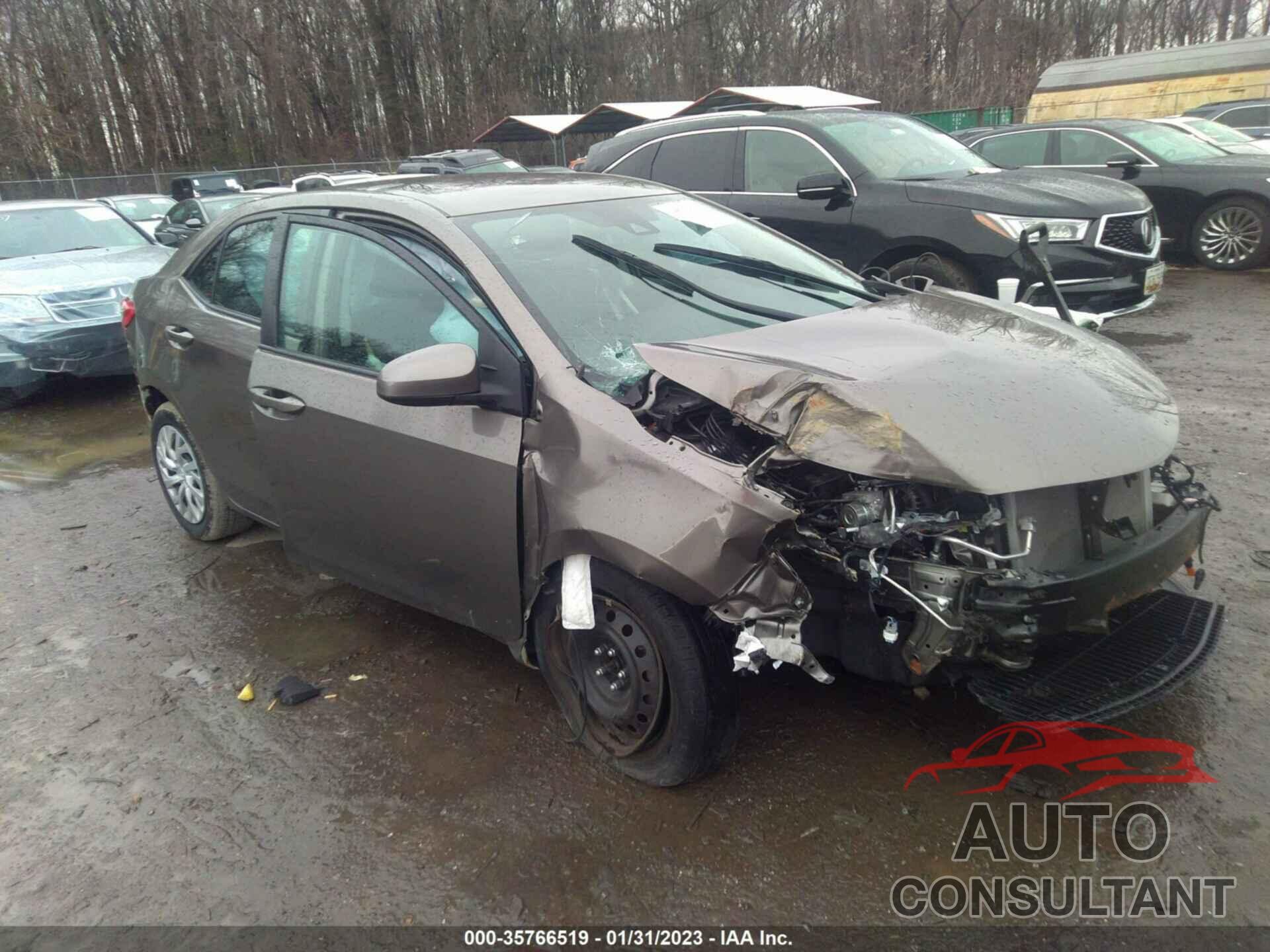 TOYOTA COROLLA 2018 - 2T1BURHE9JC102342