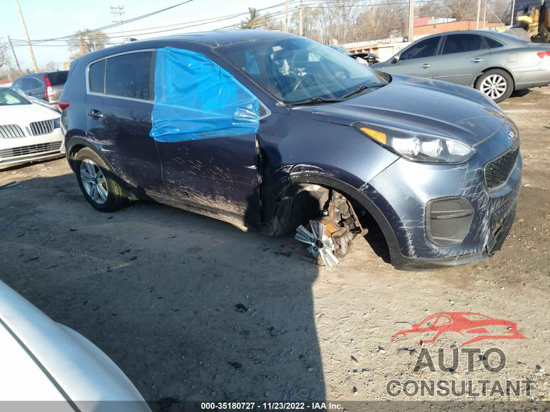 KIA SPORTAGE 2017 - KNDPM3AC9H7070340