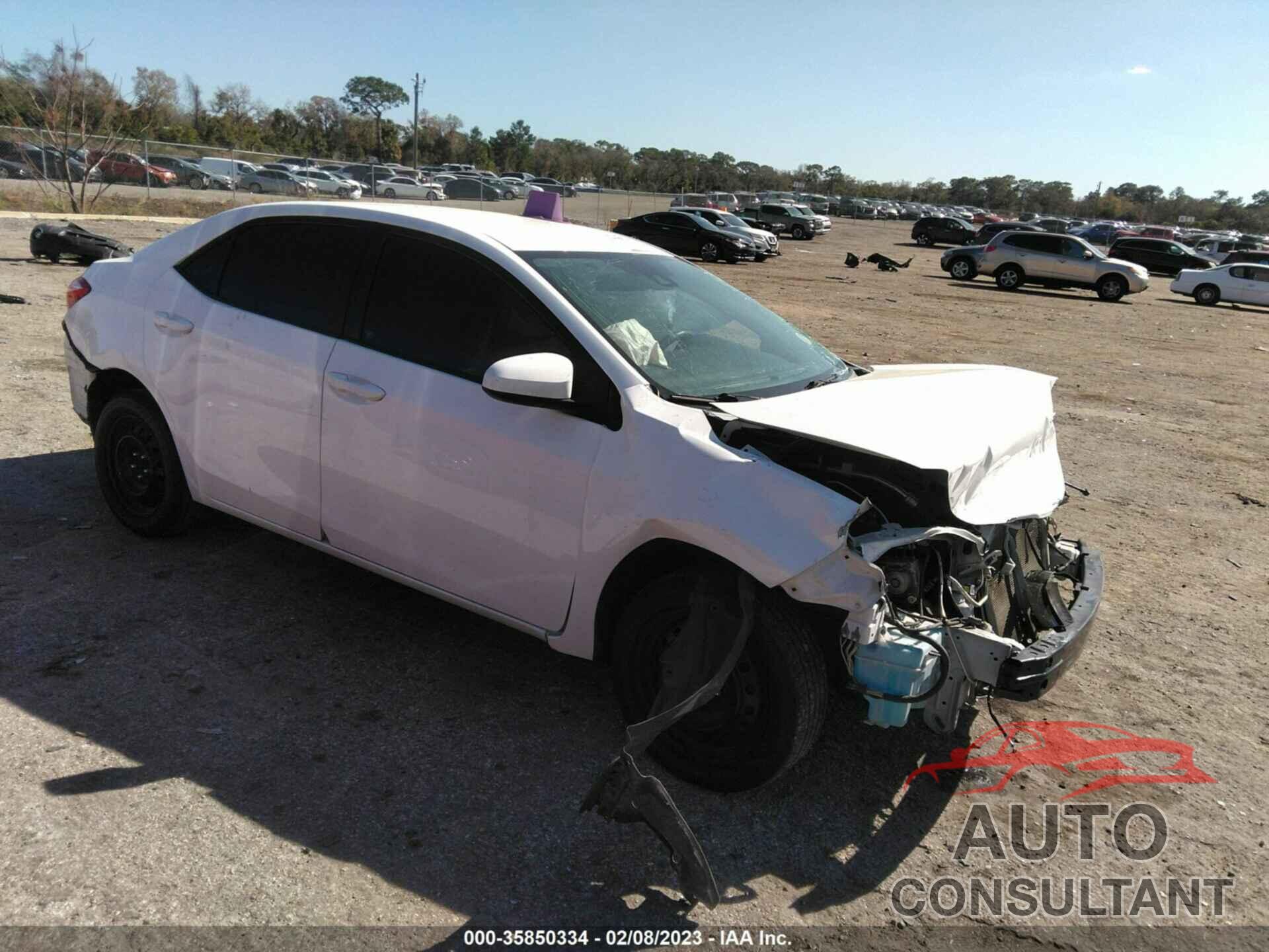 TOYOTA COROLLA 2018 - 2T1BURHE1JC989483