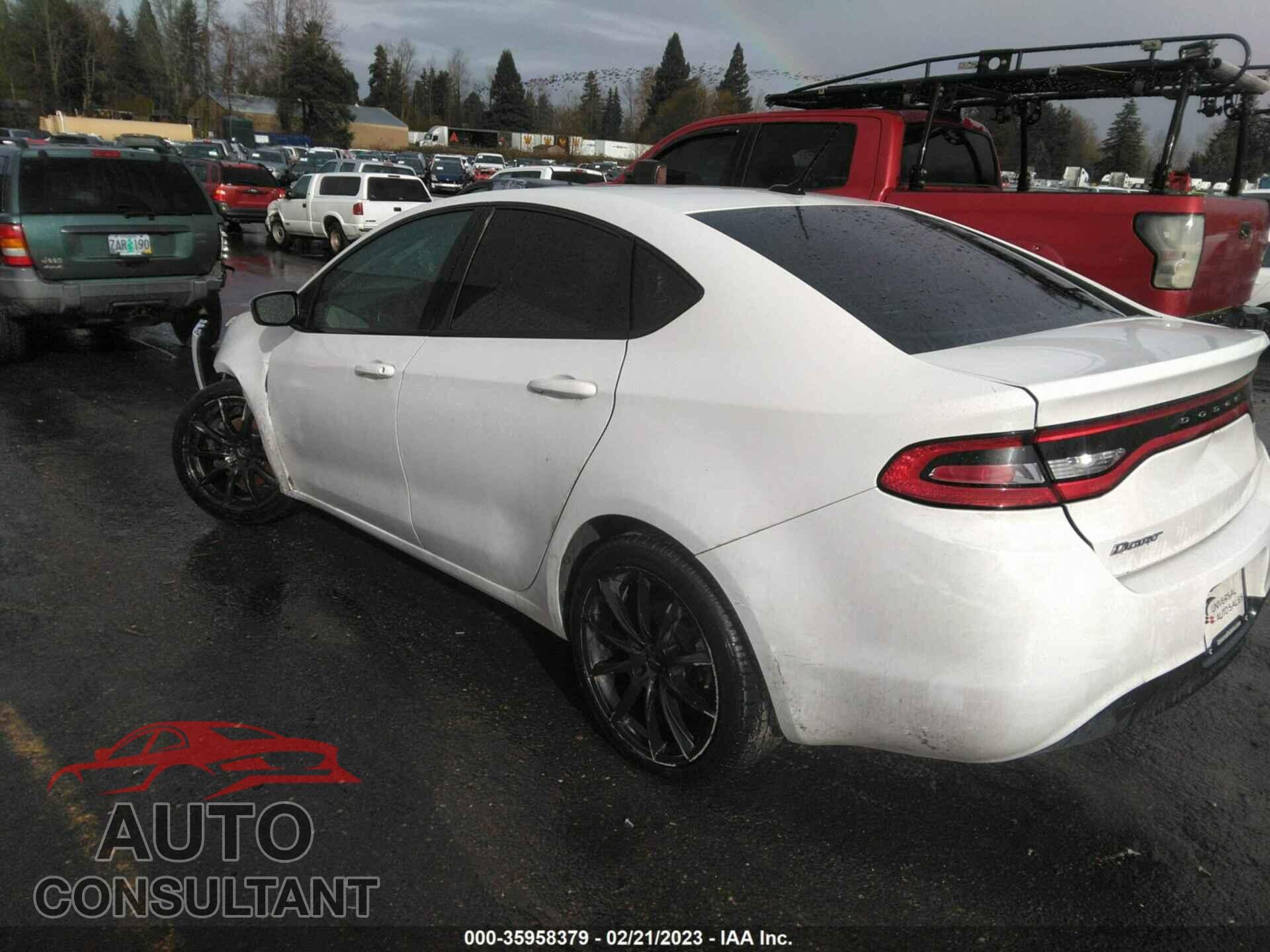 DODGE DART 2015 - 1C3CDFBB3FD129097