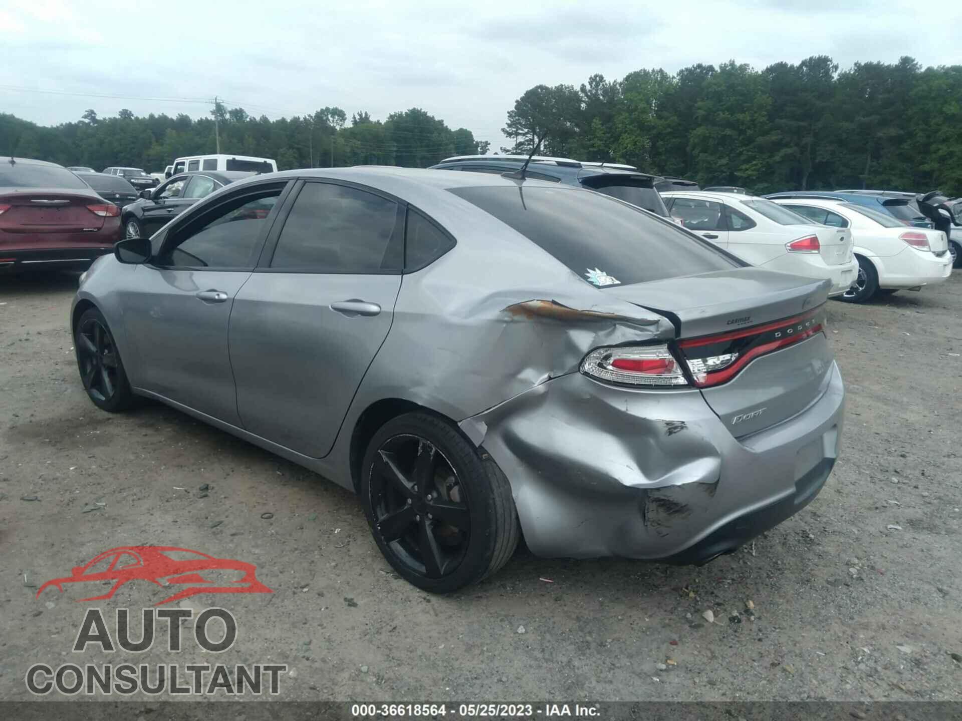 DODGE DART 2015 - 1C3CDFBB5FD123057