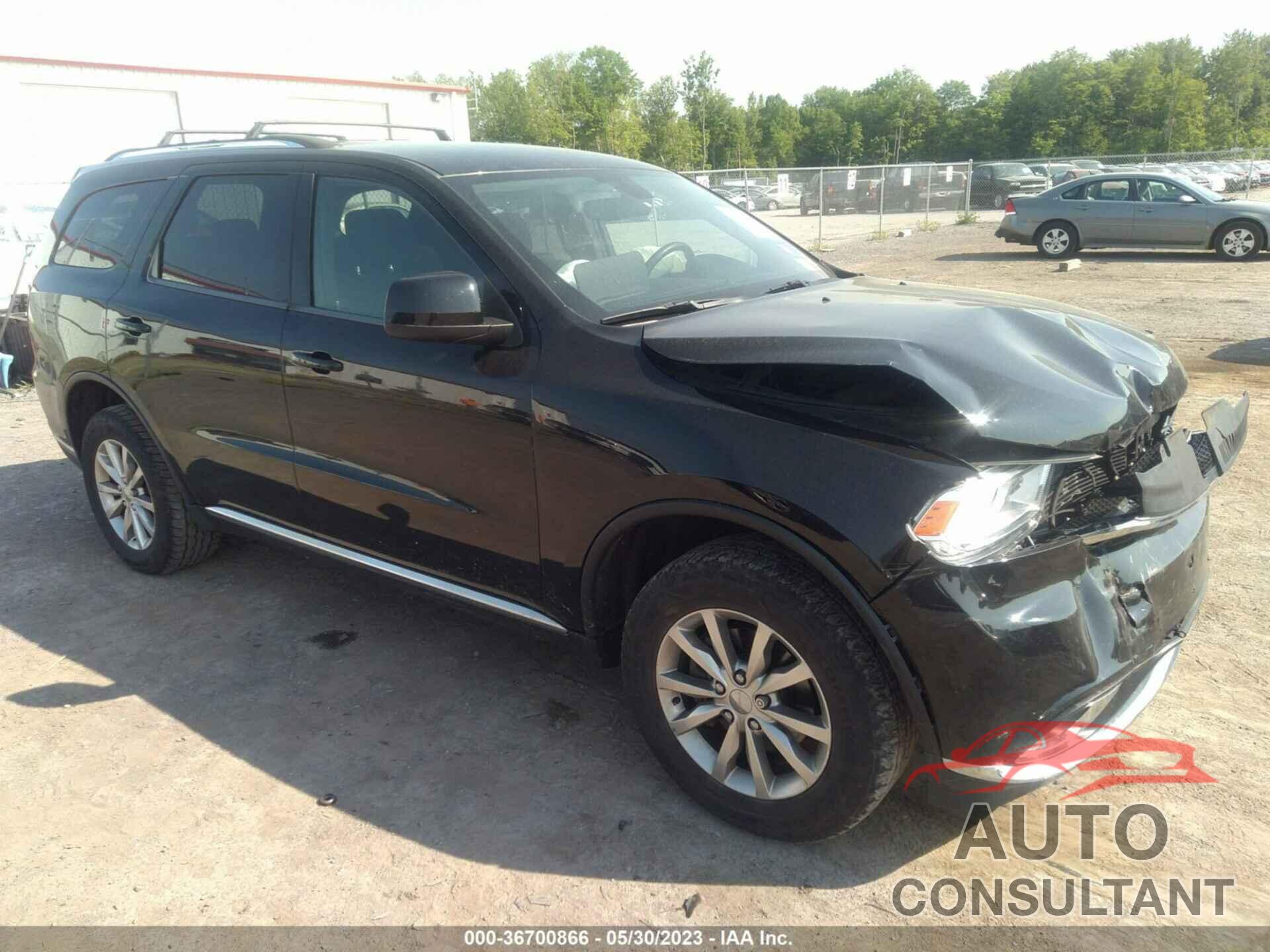 DODGE DURANGO 2018 - 1C4RDJAG4JC434886
