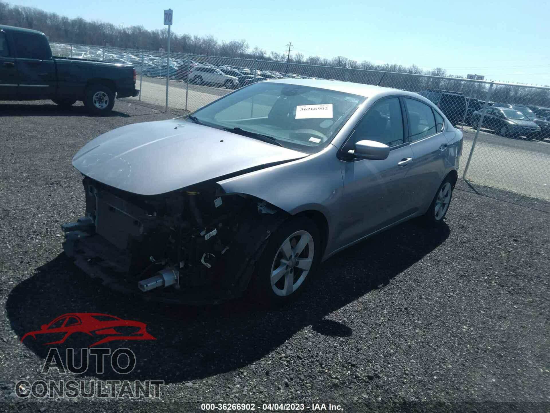 DODGE DART 2016 - 1C3CDFBA3GD605051