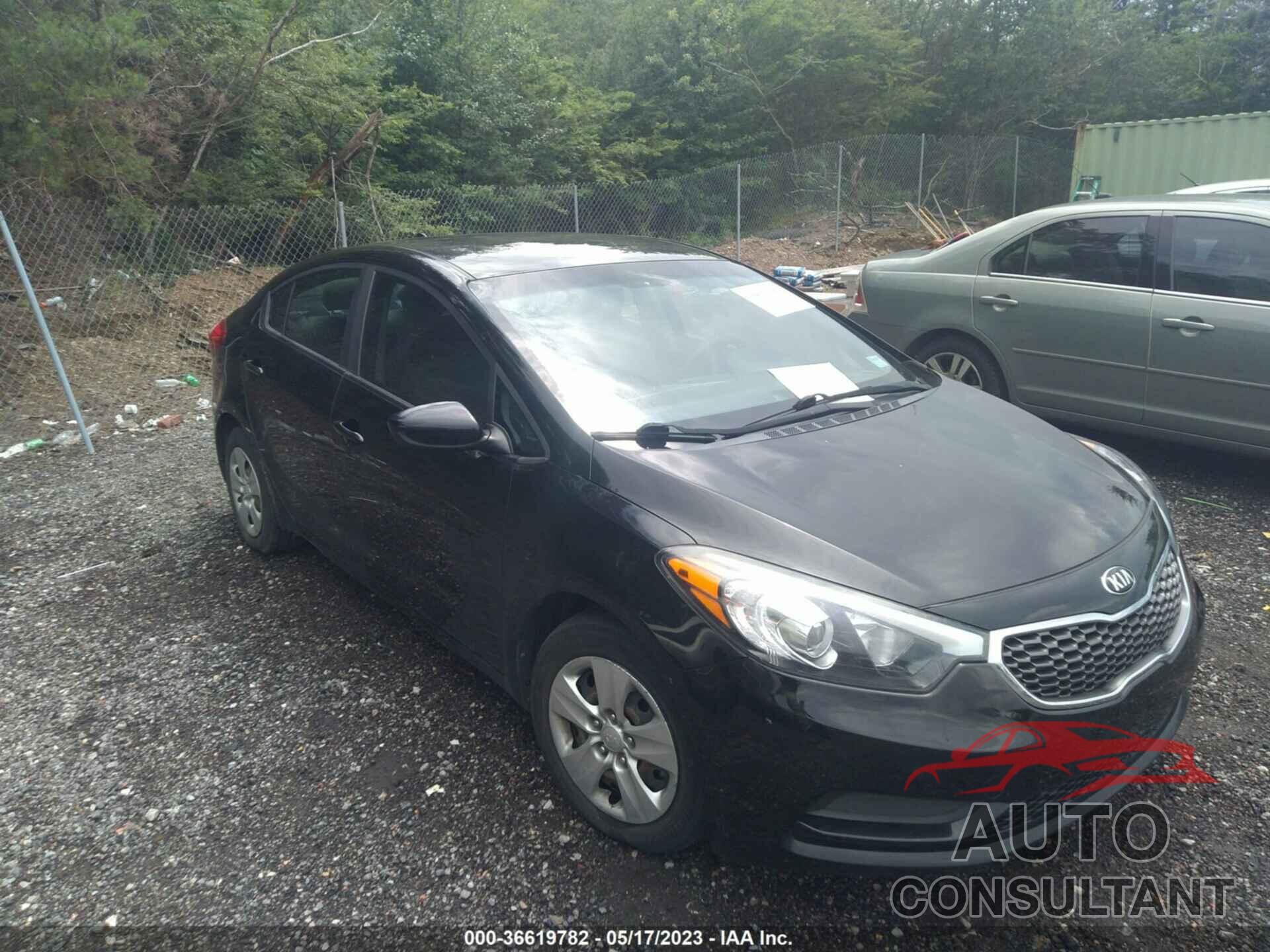 KIA FORTE 2016 - KNAFK4A69G5616711