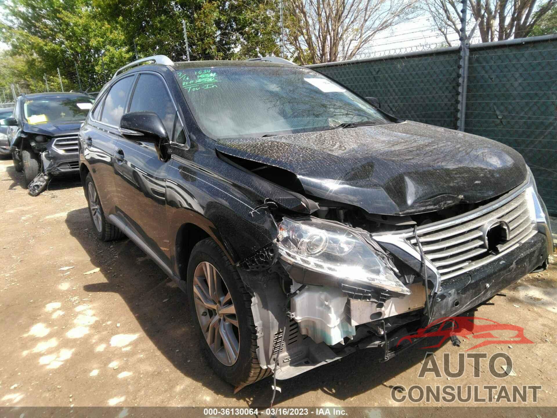 LEXUS RX 350 2015 - 2T2ZK1BA6FC202901