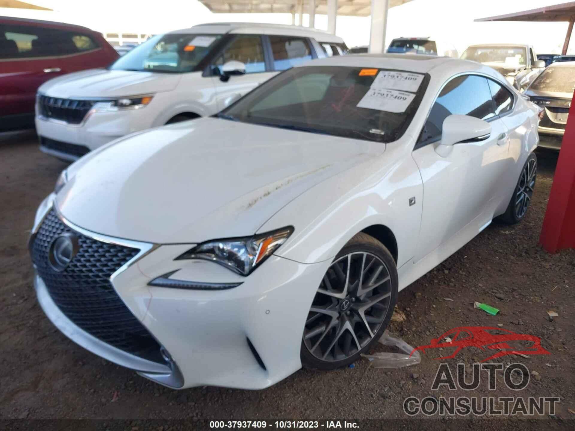 LEXUS RC 2017 - JTHHE5BC4H5016823