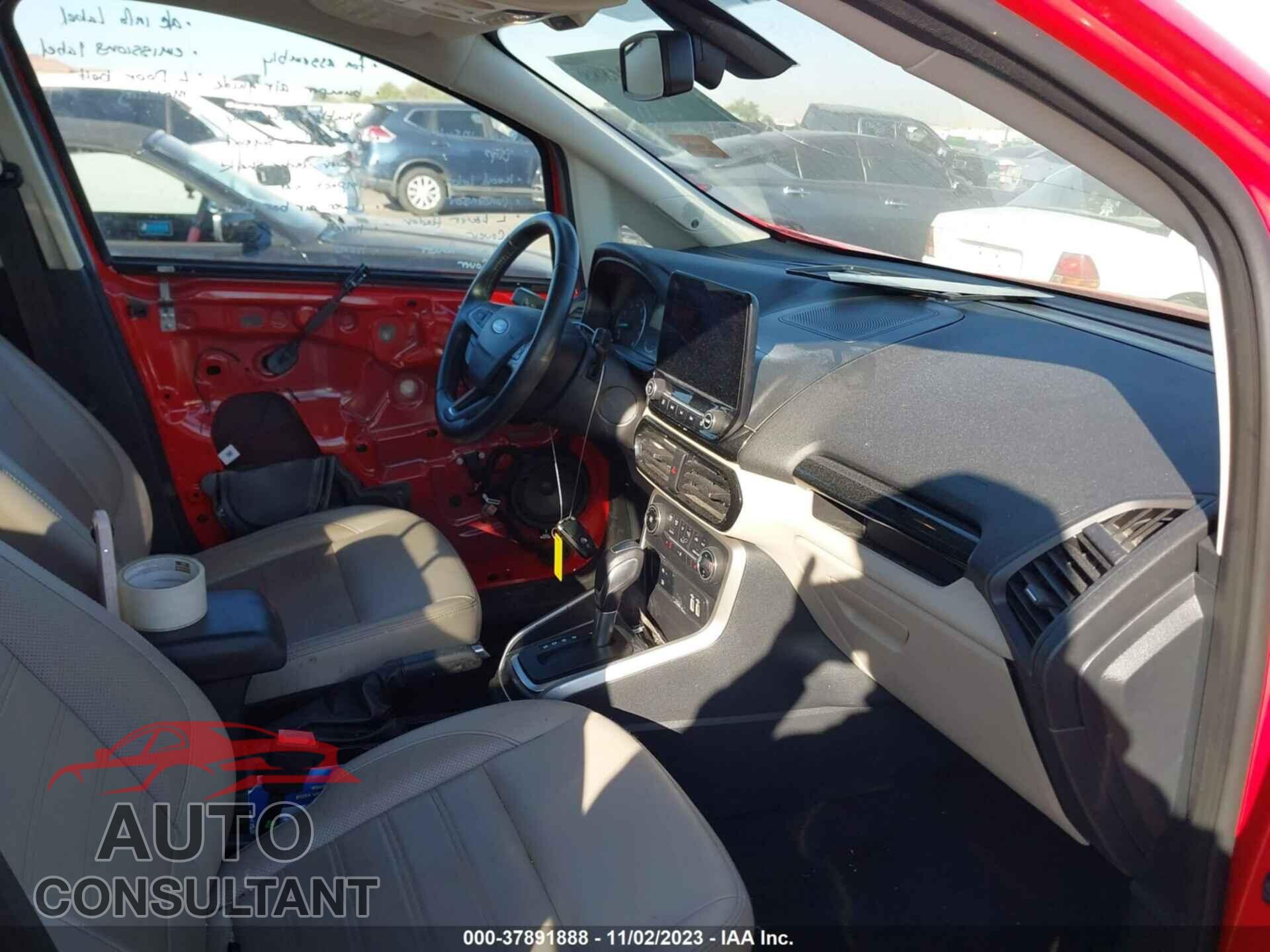 FORD ECOSPORT 2020 - MAJ6S3KLXLC322716