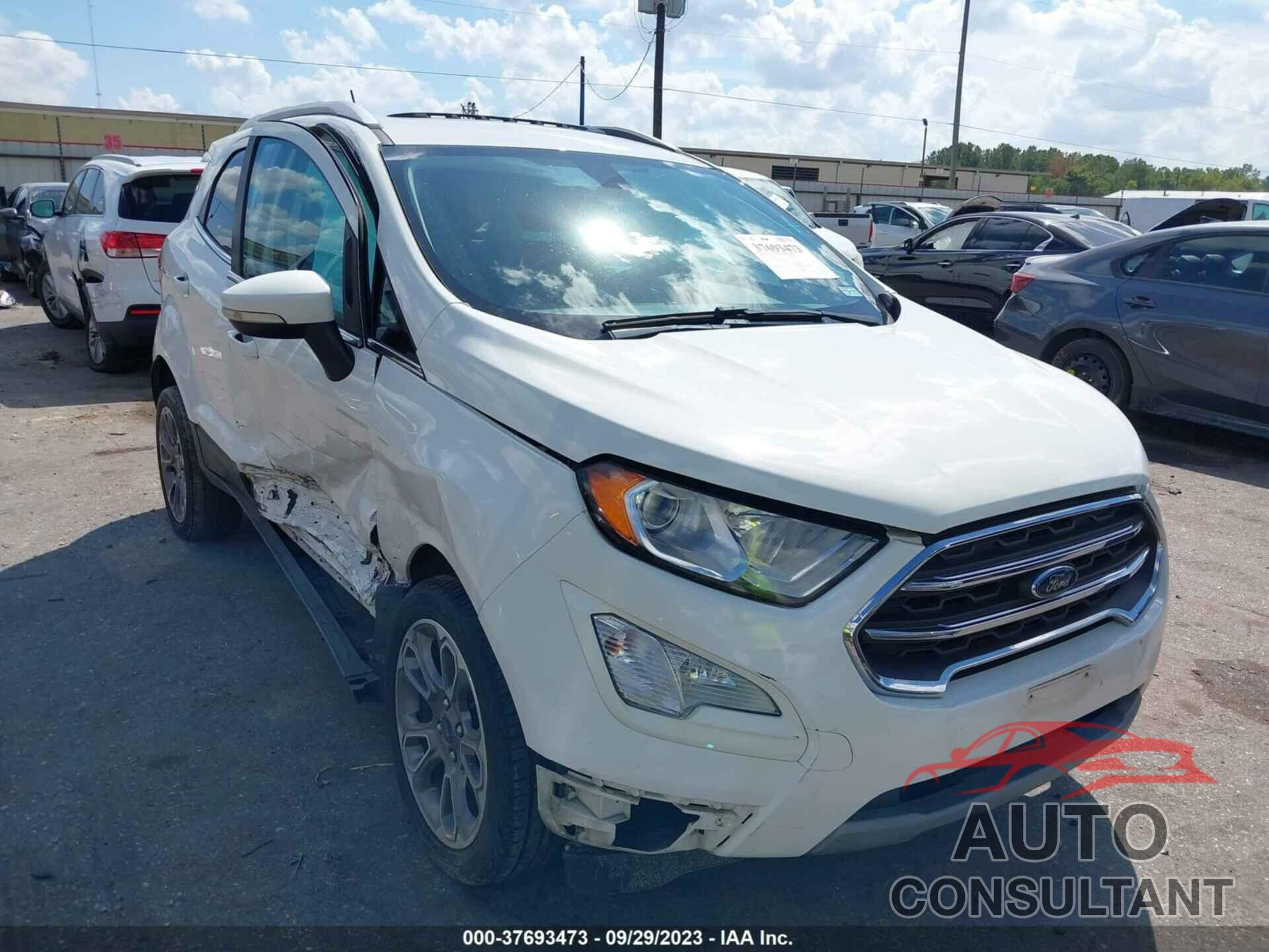 FORD ECOSPORT 2019 - MAJ6S3KL9KC272602