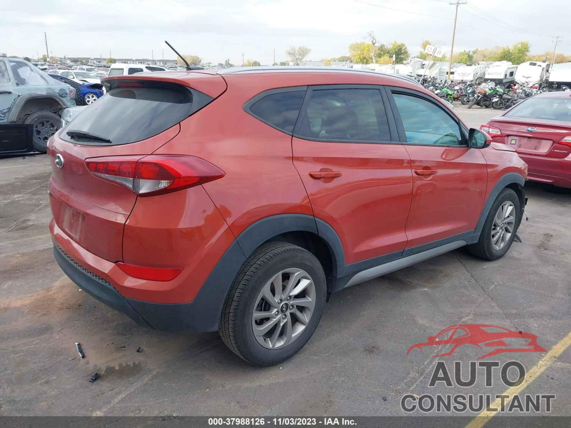 HYUNDAI TUCSON 2017 - KM8J33A44HU341741