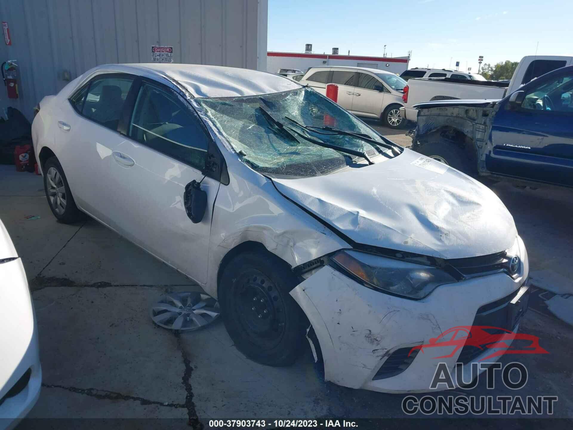 TOYOTA COROLLA 2016 - 2T1BURHE2GC654354