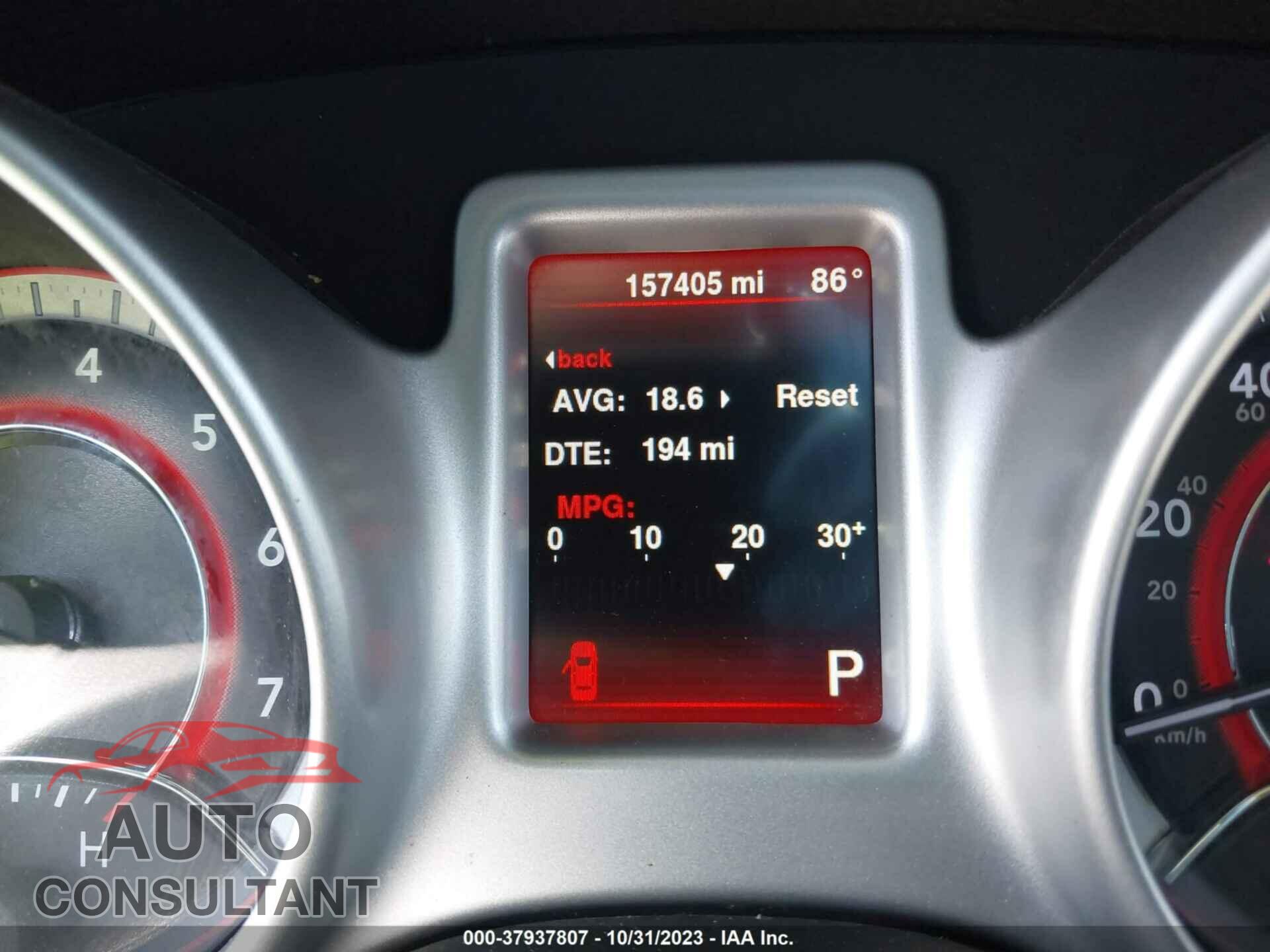 DODGE JOURNEY 2015 - 3C4PDCBG8FT744276