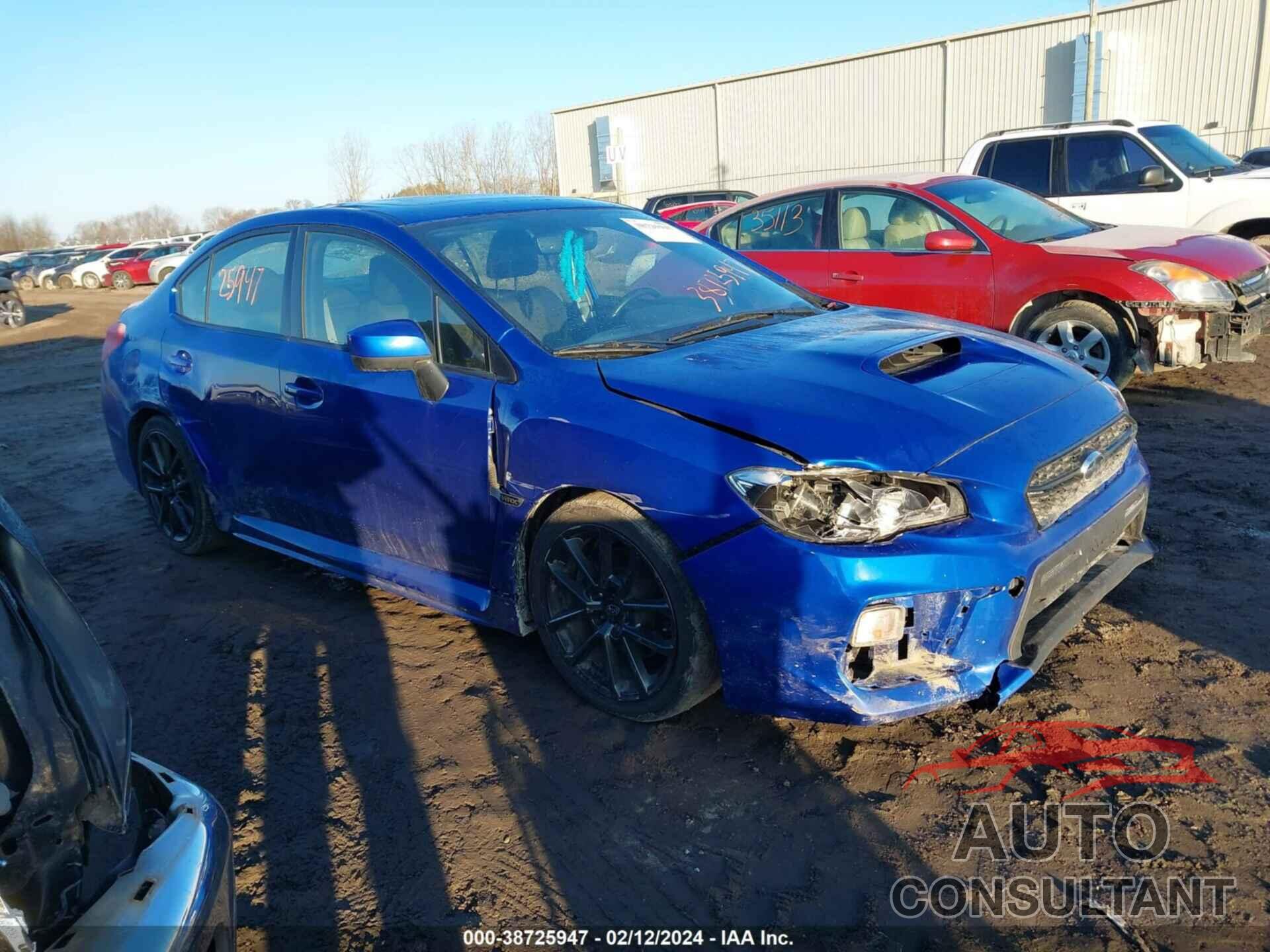SUBARU WRX 2020 - JF1VA1C60L9834283