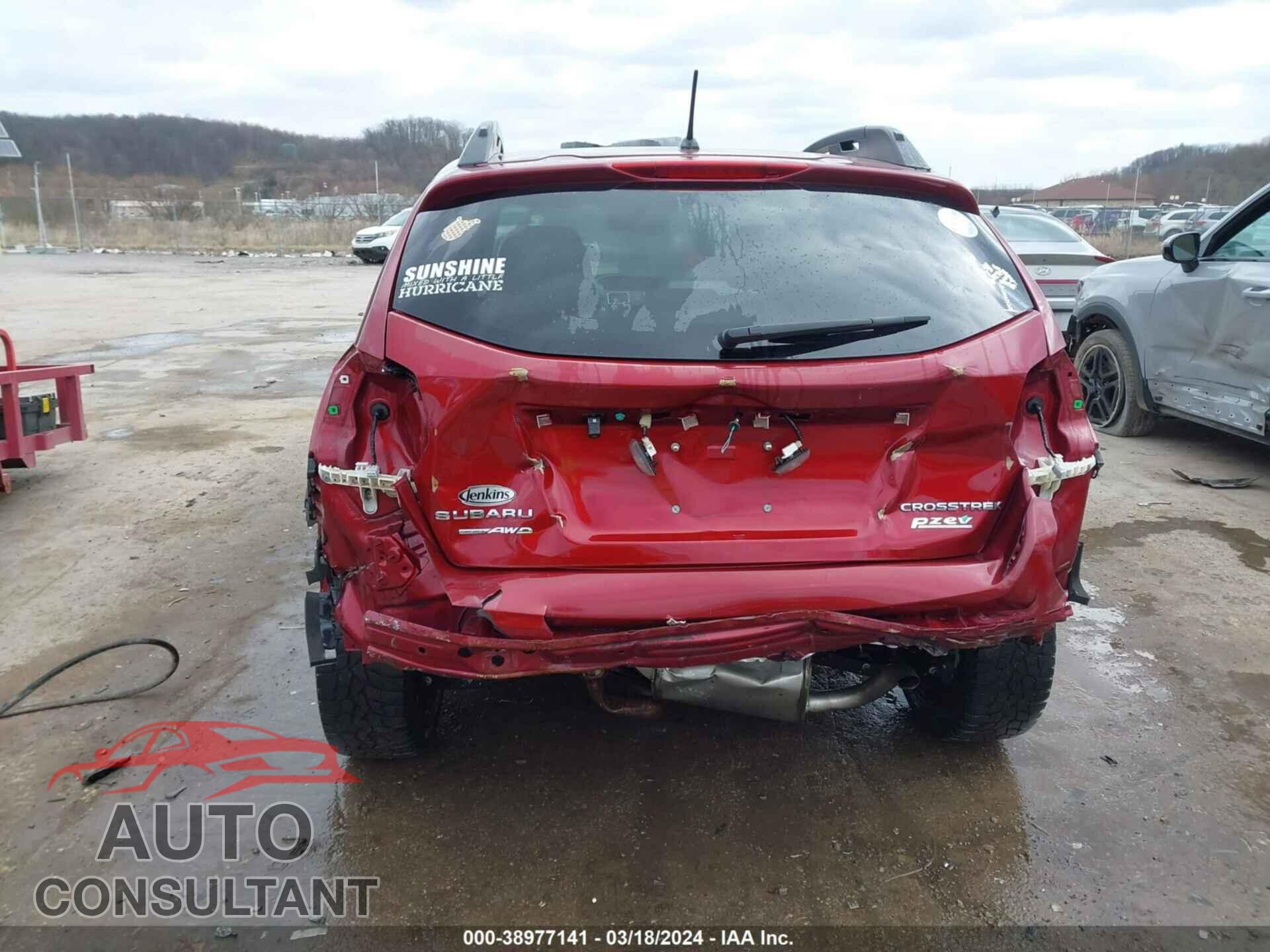 SUBARU CROSSTREK 2017 - JF2GPABC3HH246725