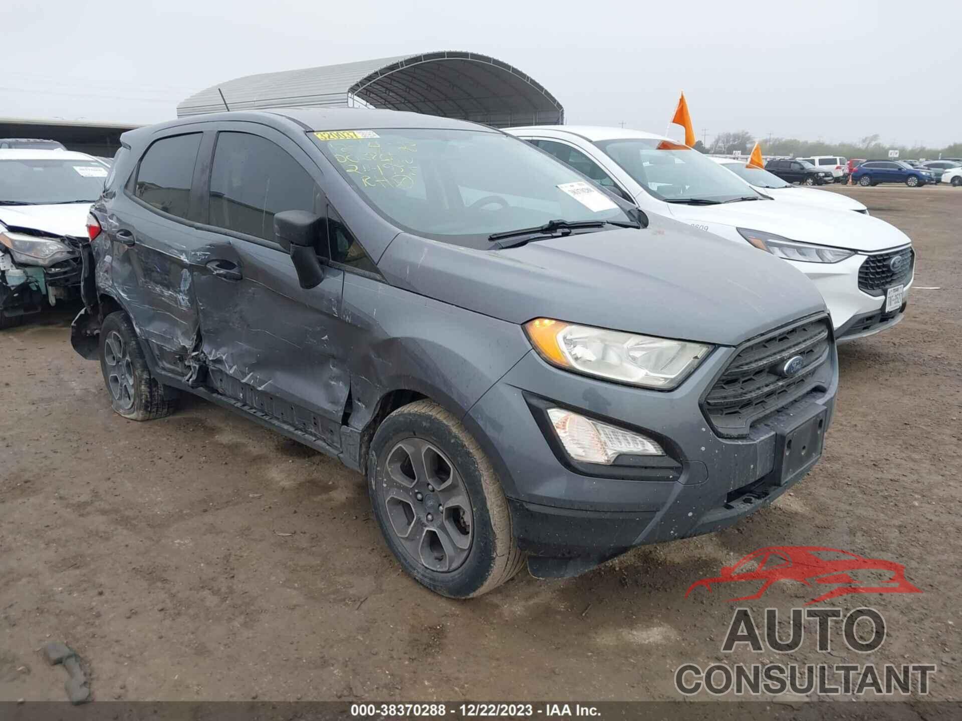 FORD ECOSPORT 2018 - MAJ3P1RE7JC214955