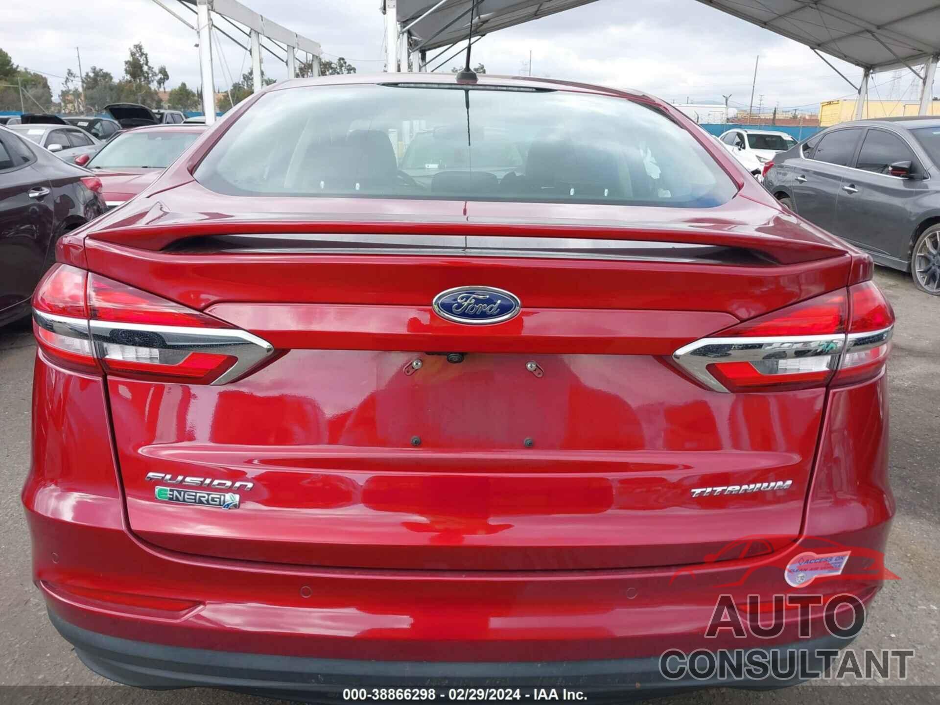 FORD FUSION ENERGI 2019 - 3FA6P0SU7KR176297