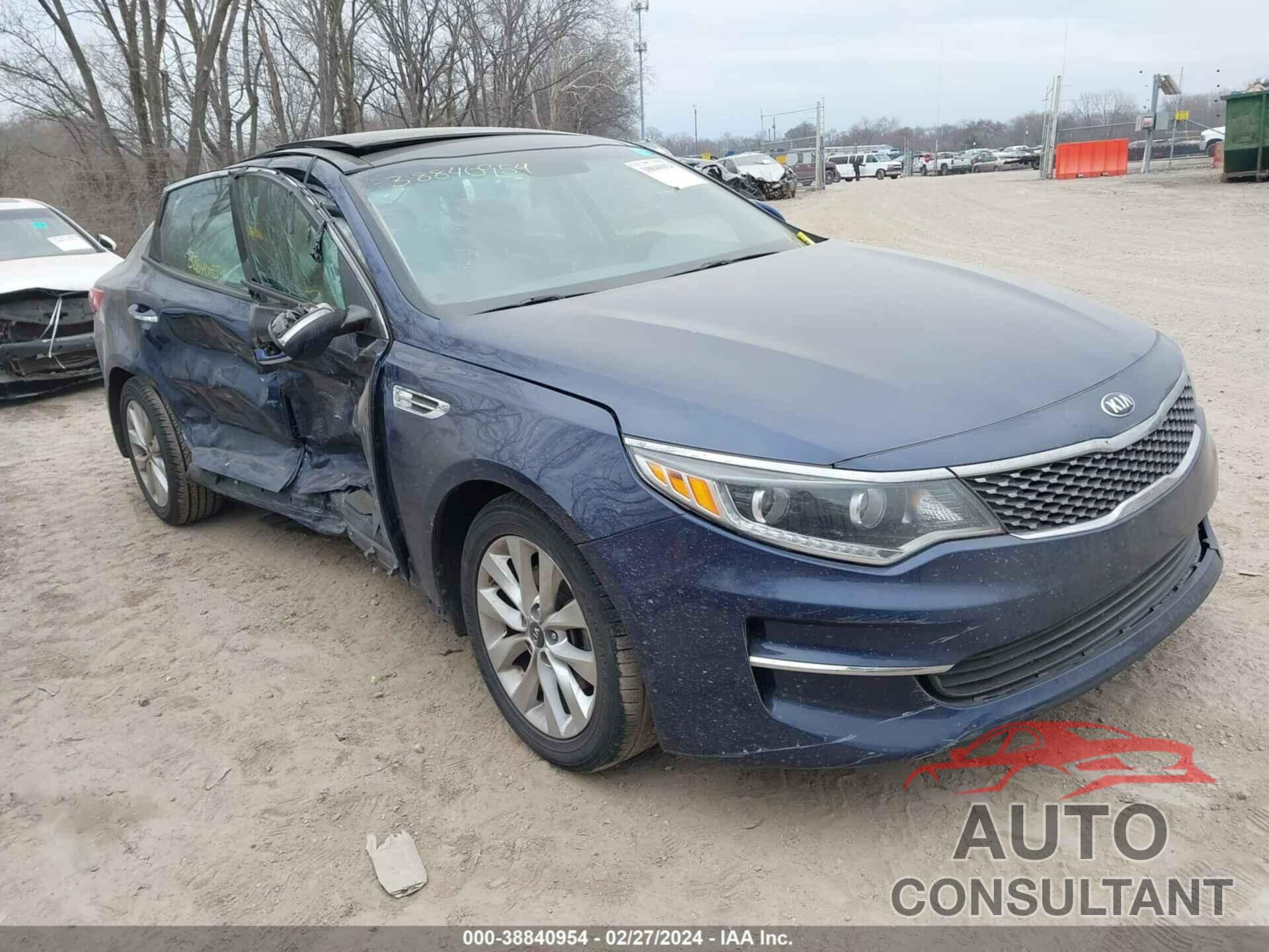 KIA OPTIMA 2016 - 5XXGU4L34GG066253