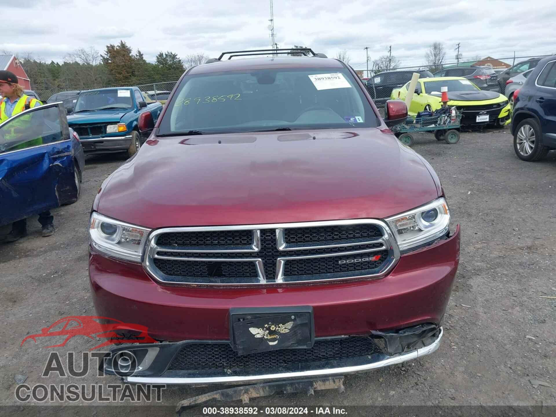 DODGE DURANGO 2017 - 1C4RDJAG2HC601451