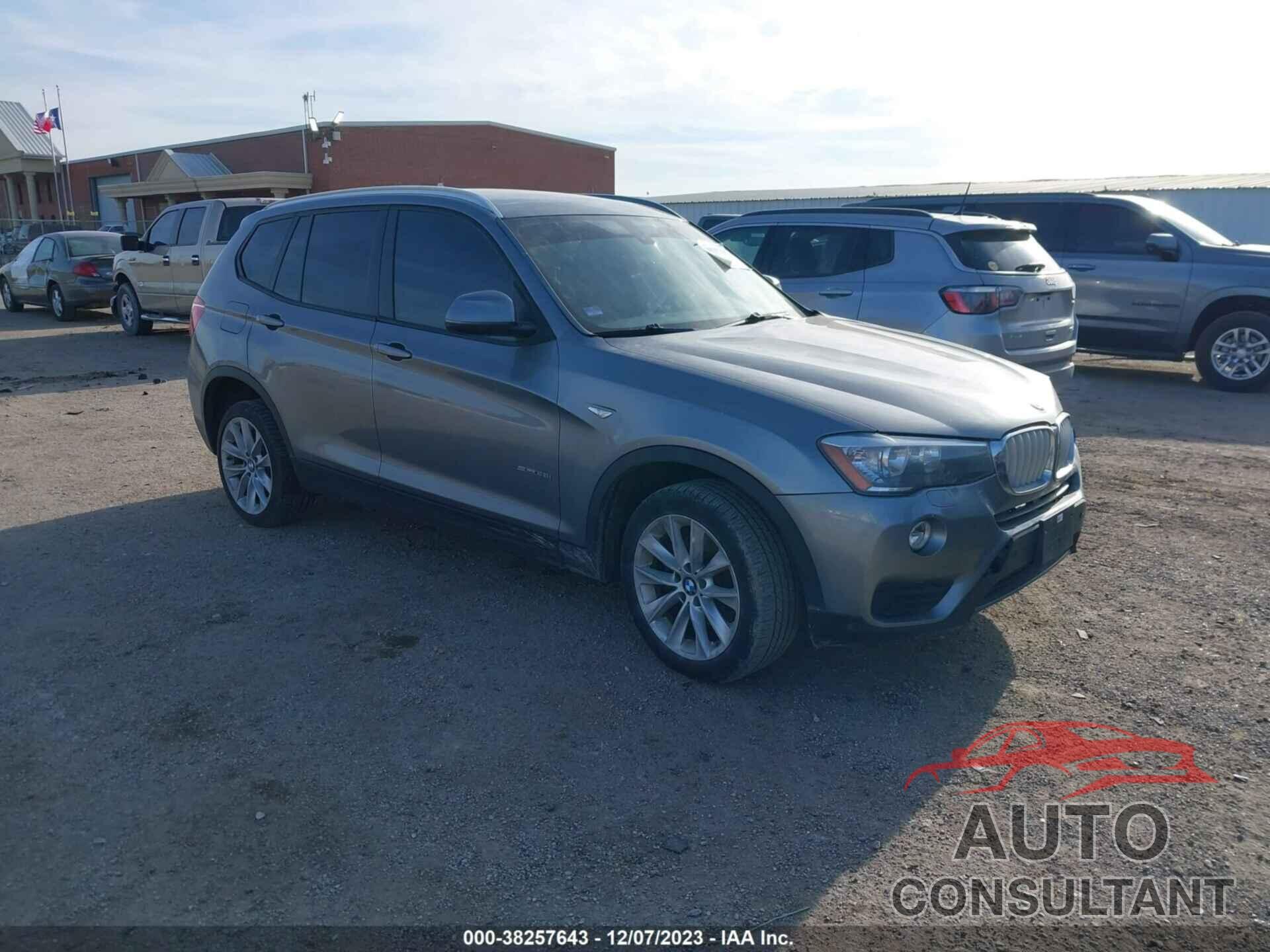 BMW X3 2017 - 5UXWZ7C50H0U46031