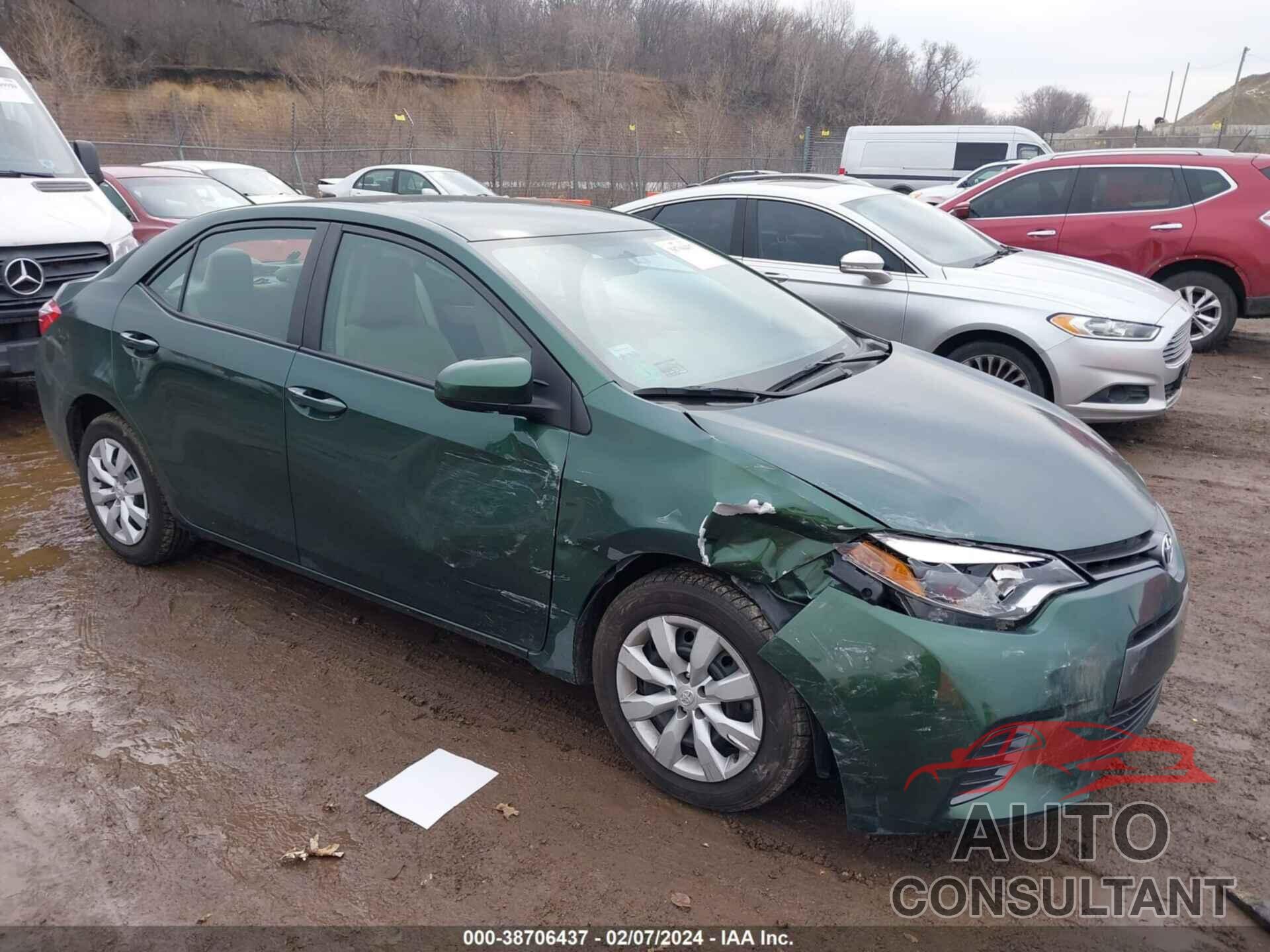 TOYOTA COROLLA 2016 - 5YFBURHE1GP423980