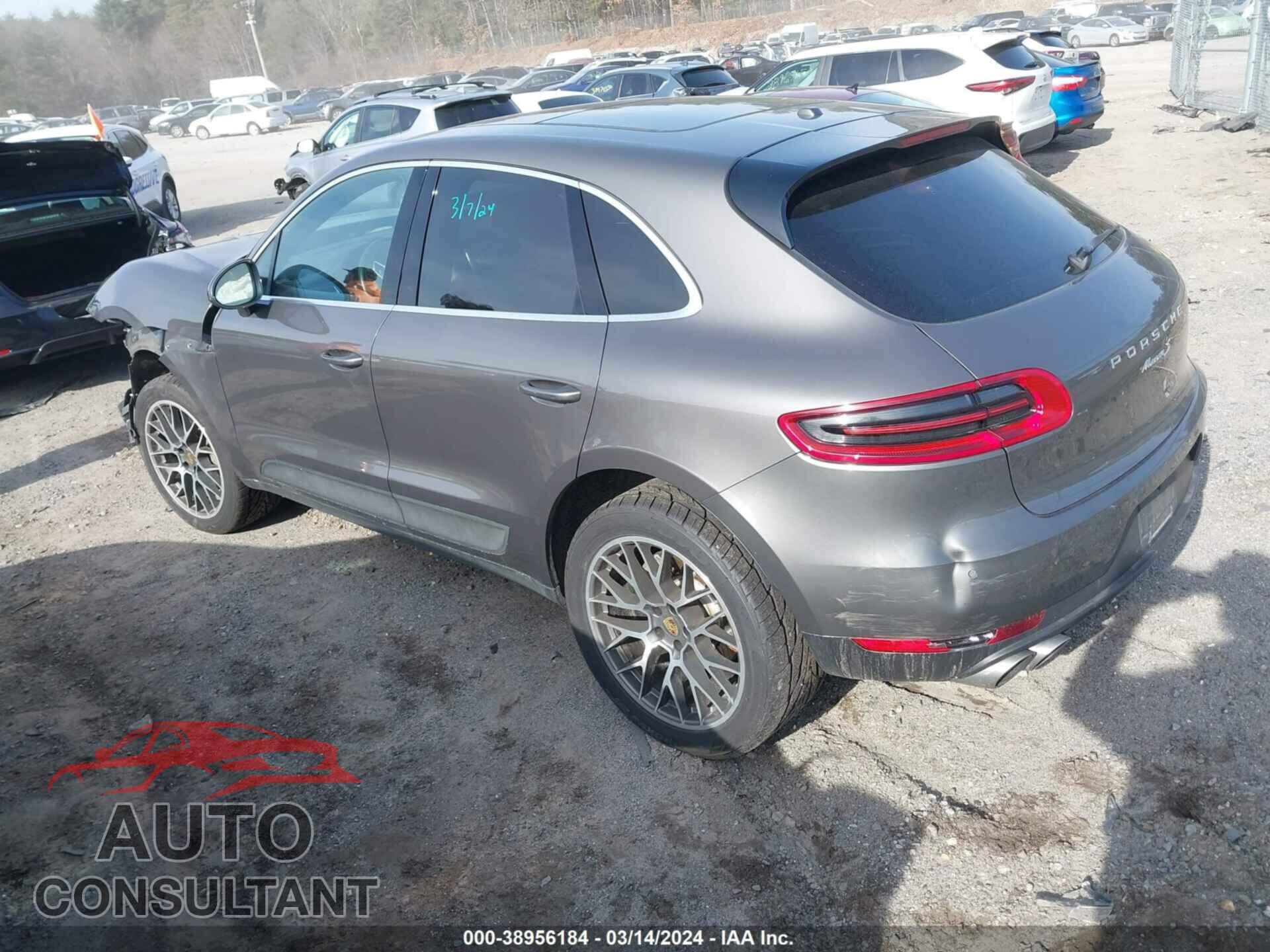 PORSCHE MACAN 2016 - WP1AB2A55GLB52691