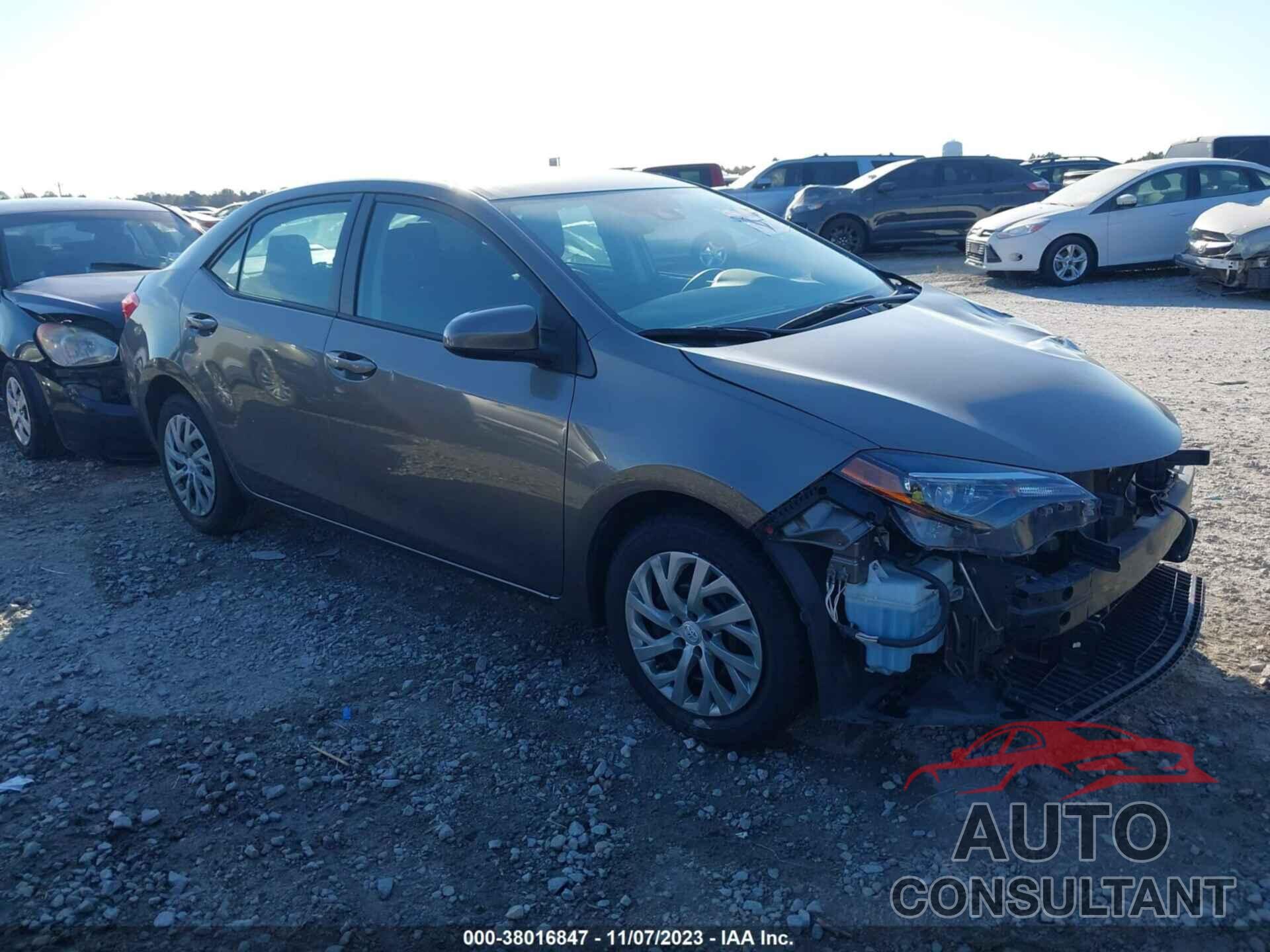 TOYOTA COROLLA 2019 - 2T1BURHE1KC186254