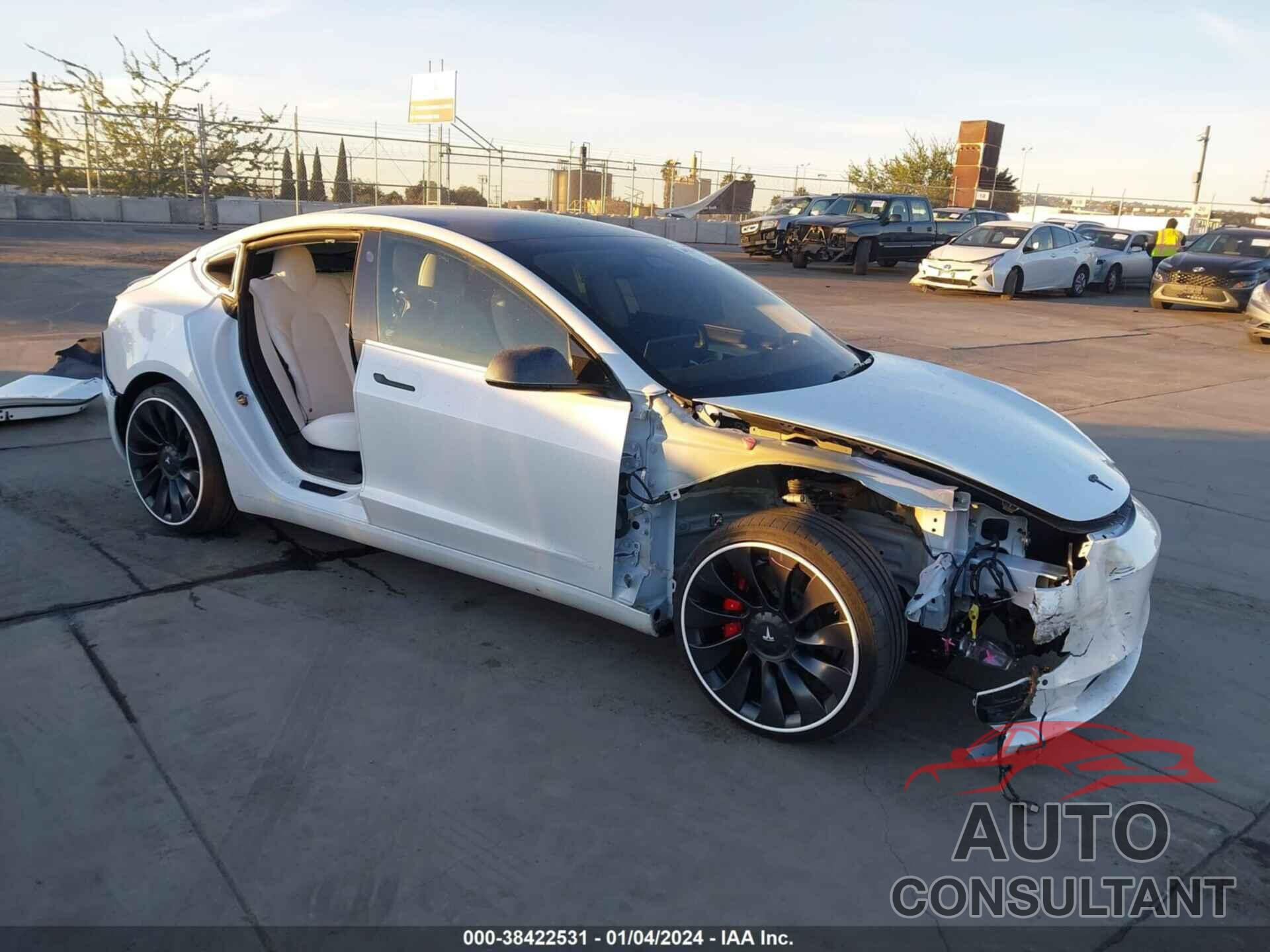 TESLA MODEL 3 2022 - 5YJ3E1EC5NF209749