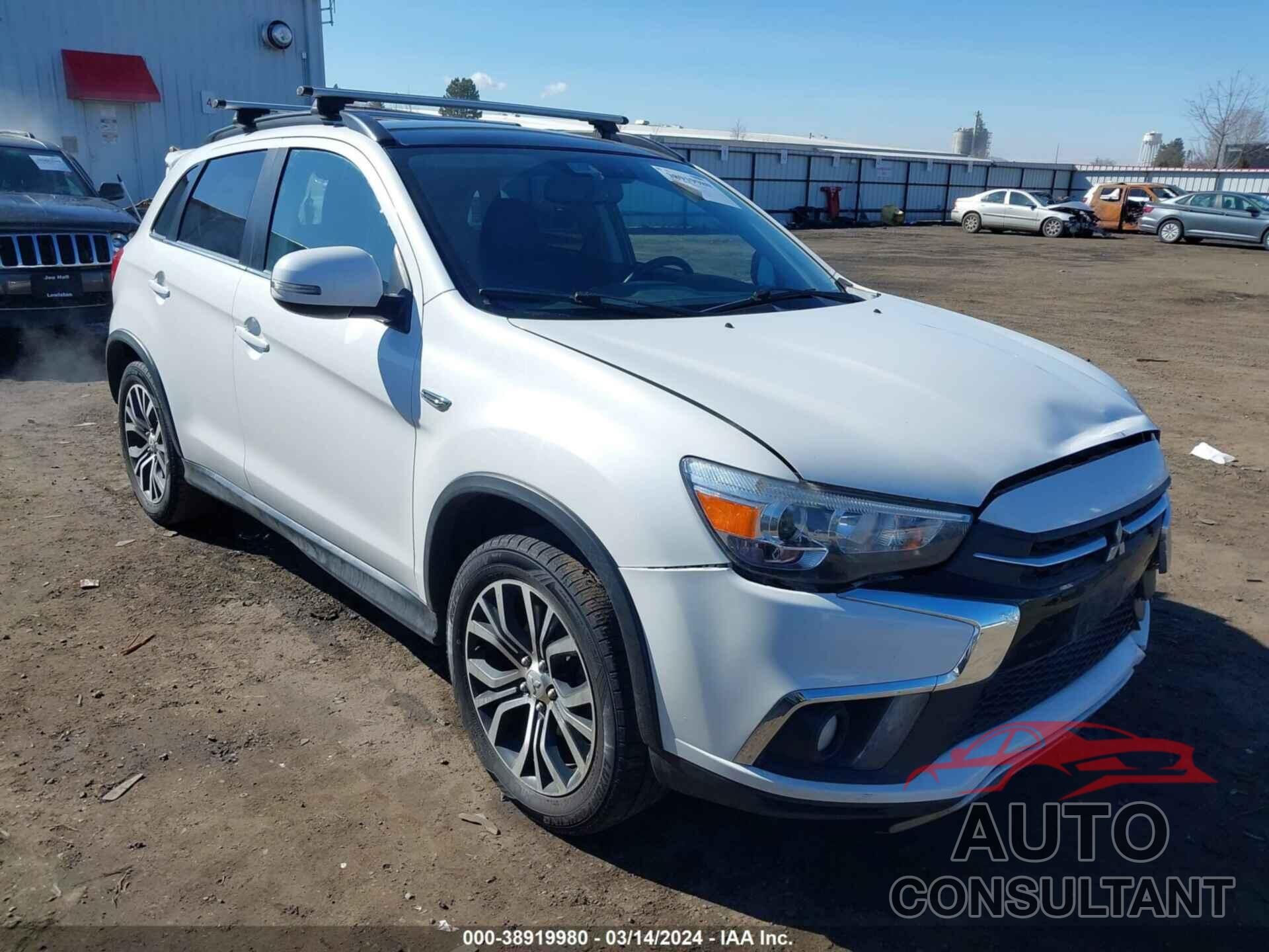 MITSUBISHI OUTLANDER SPORT 2018 - JA4AR4AW3JZ014048