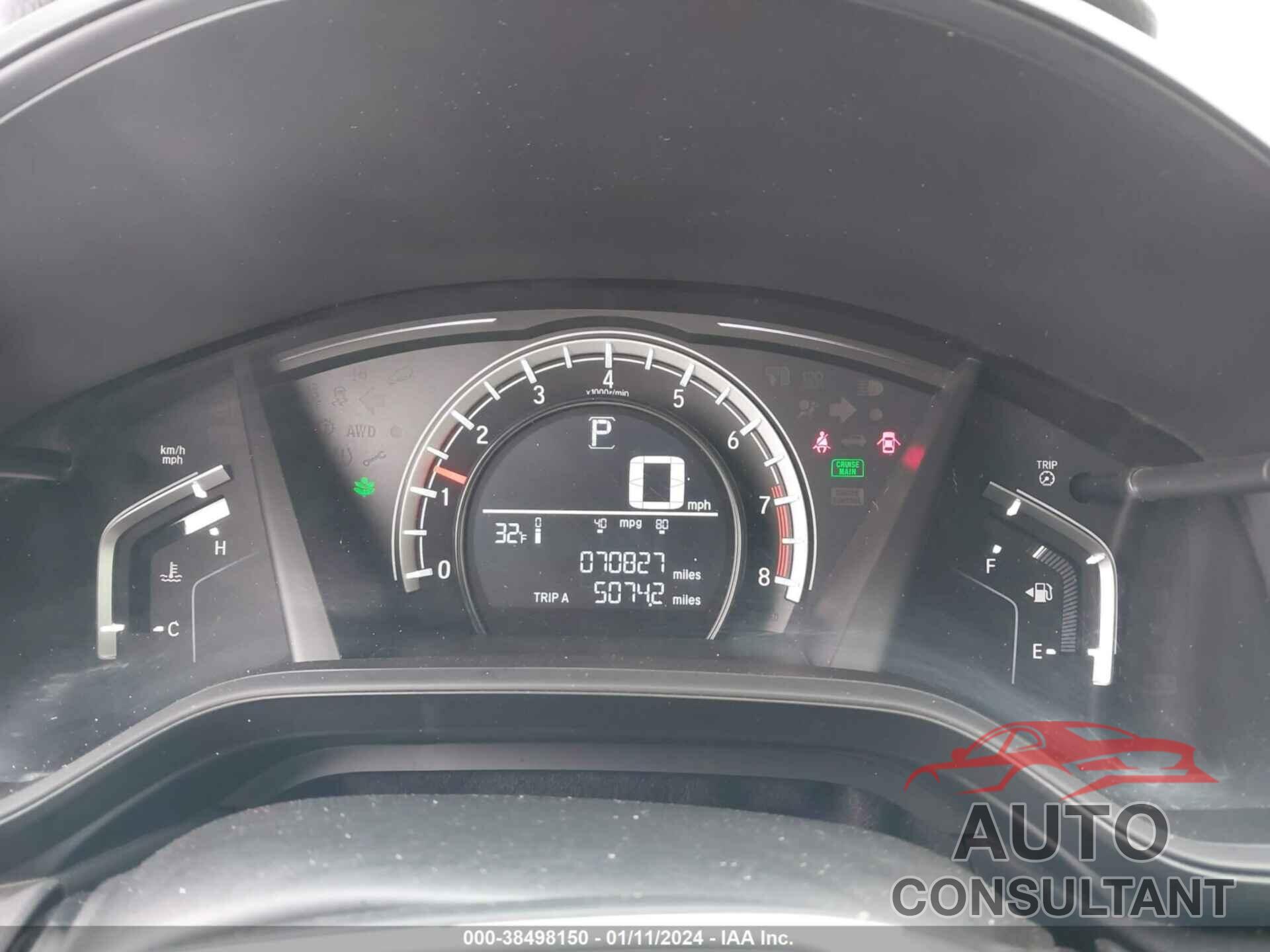 HONDA CR-V 2017 - 2HKRW6H31HH209351