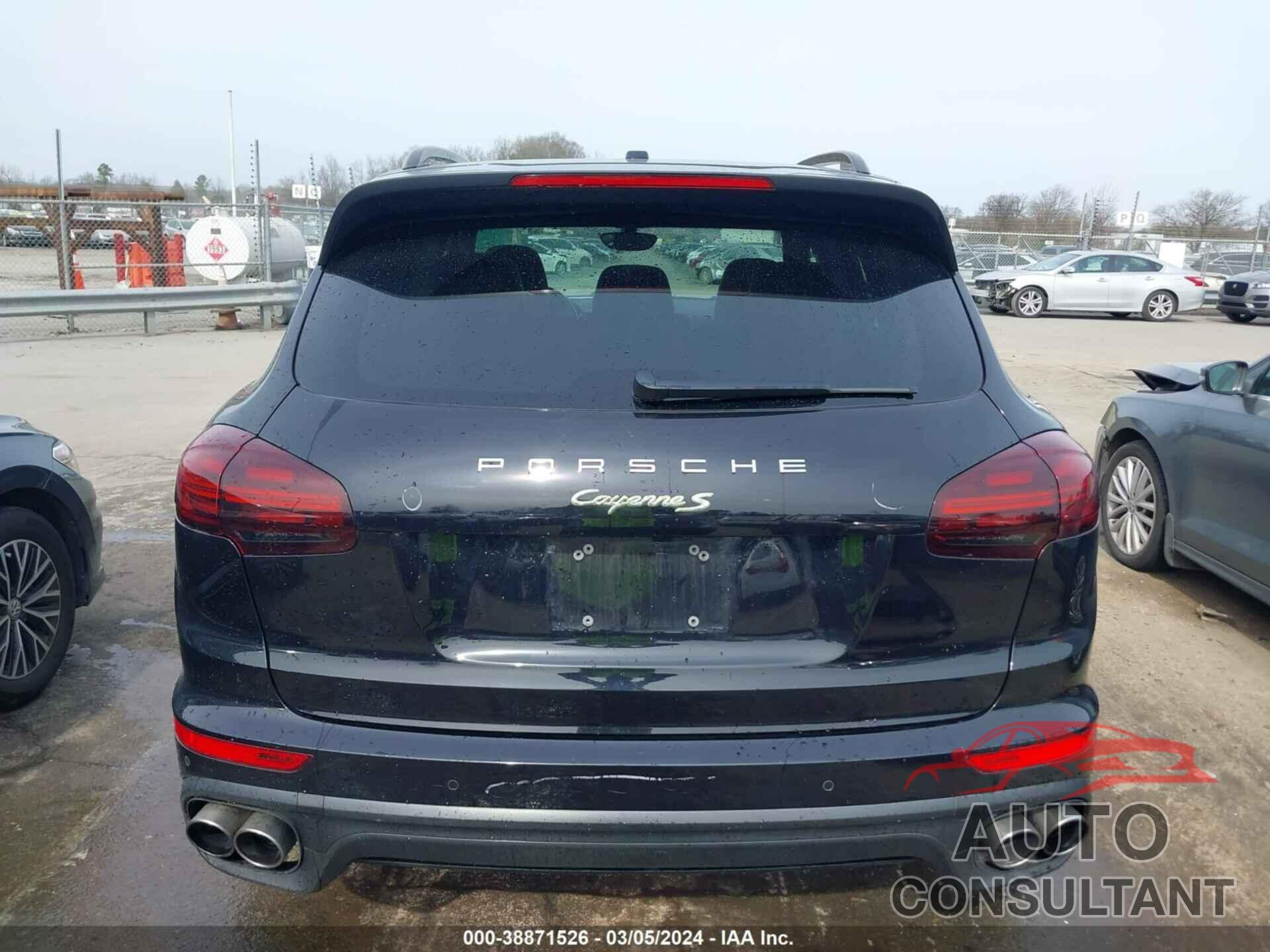 PORSCHE CAYENNE E-HYBRID 2017 - WP1AE2A25HLA71446