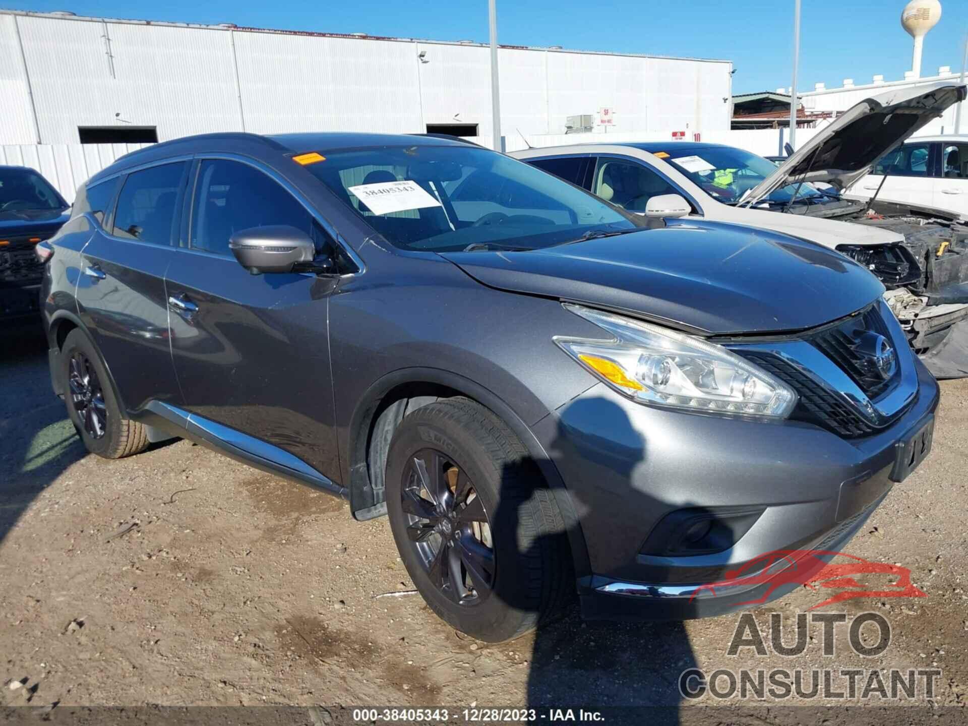 NISSAN MURANO 2017 - 5N1AZ2MG0HN167899